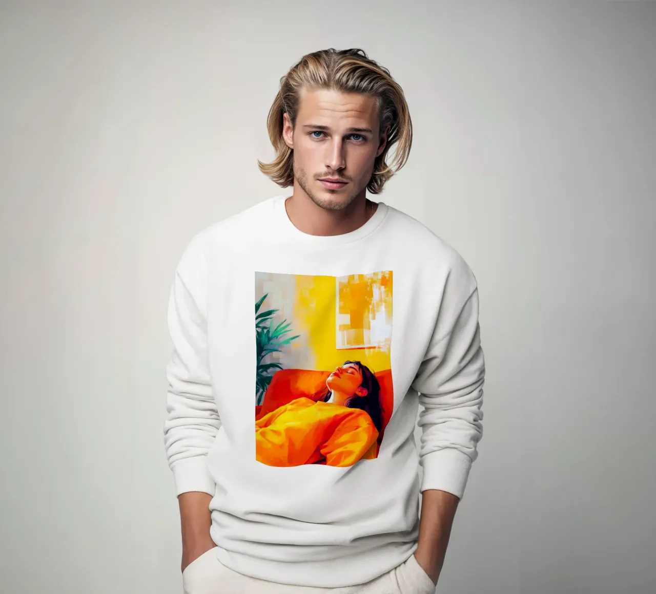 Rilassarsi felpa da Justyna Jaszke JBJart