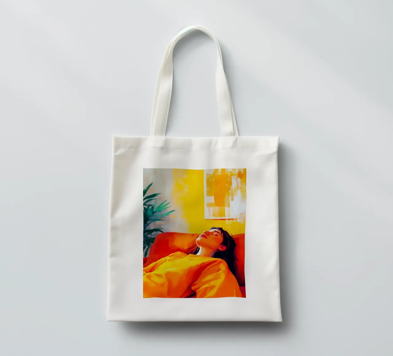 Chill out tote bag by Justyna Jaszke JBJart