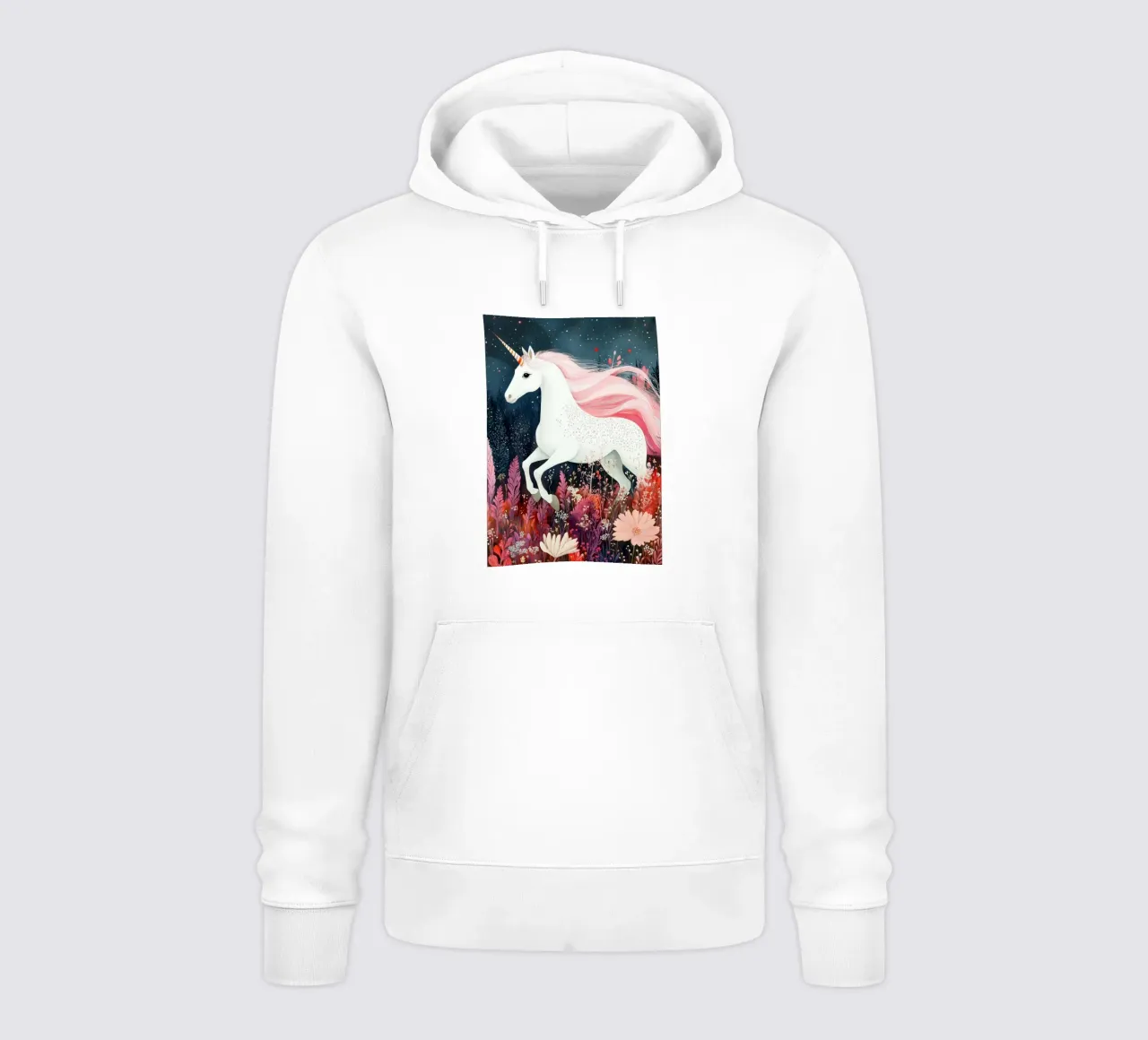 Unicorn felpa con cappuccio da Justyna Jaszke JBJart
