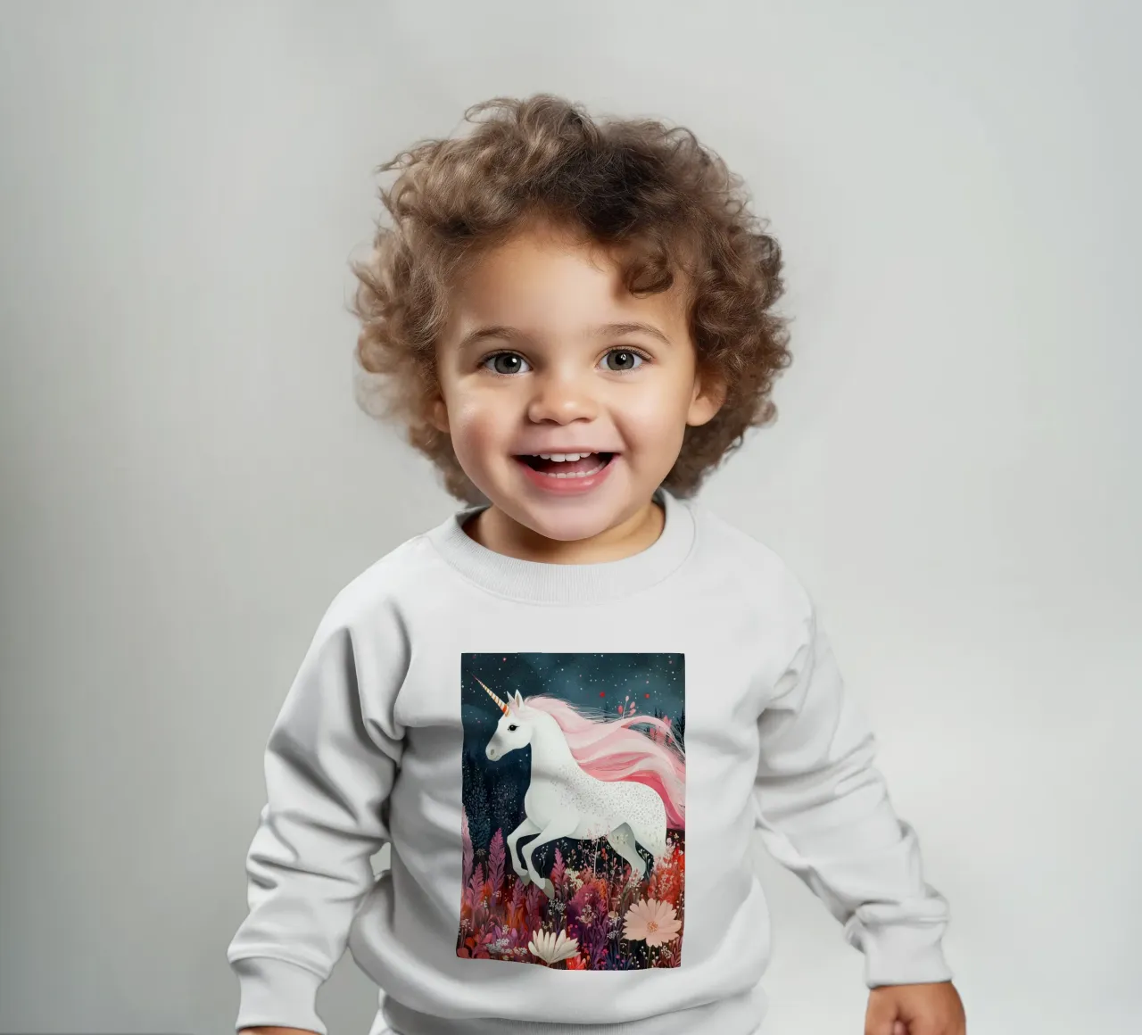 Unicorn felpa neonato da Justyna Jaszke JBJart