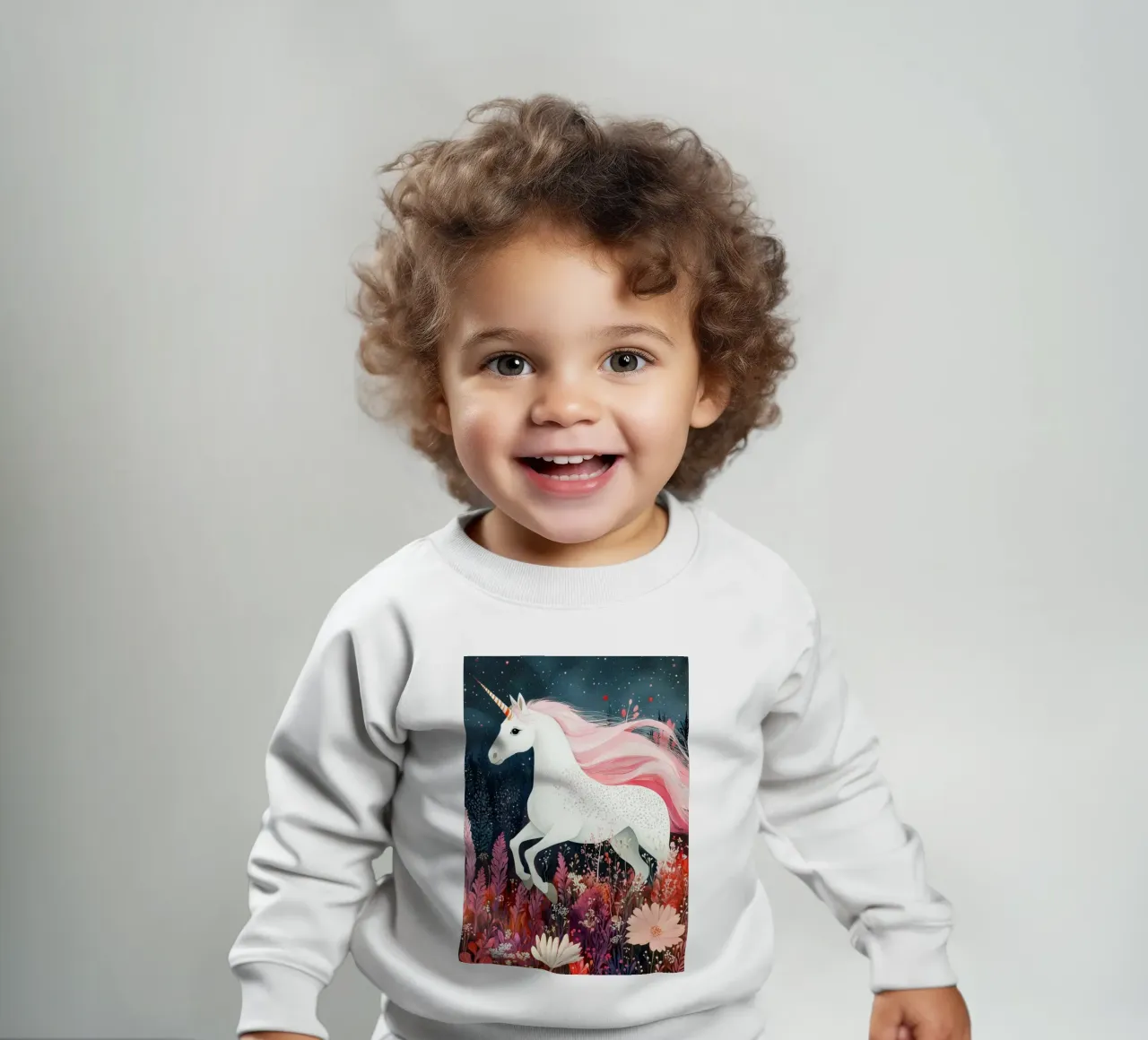 Unicorn felpa neonato da Justyna Jaszke JBJart