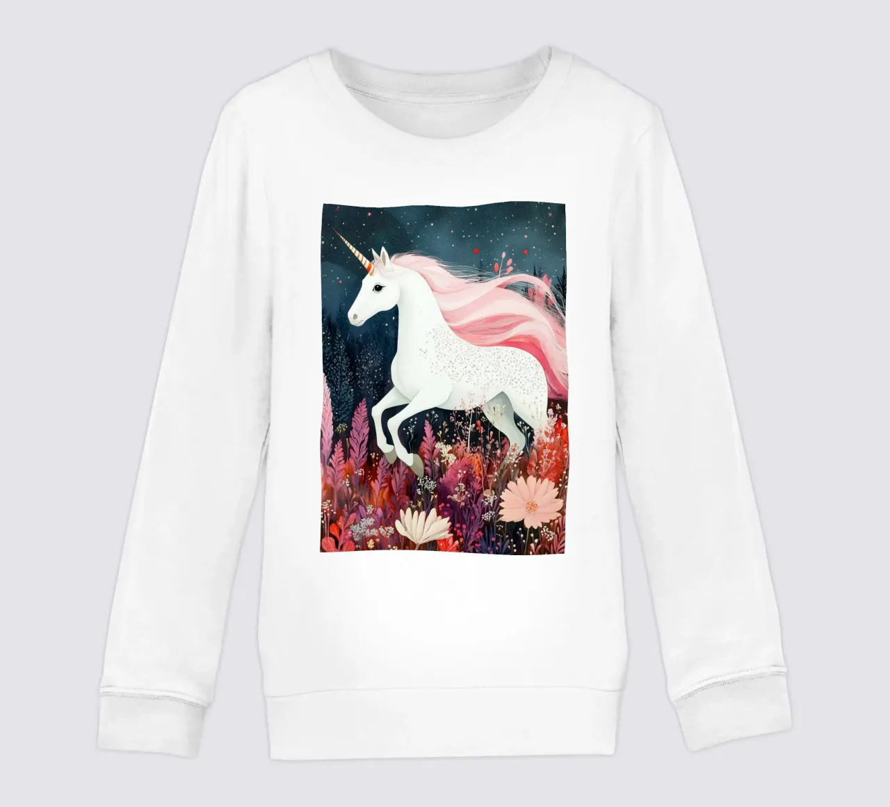Unicorn felpa bambino da Justyna Jaszke JBJart