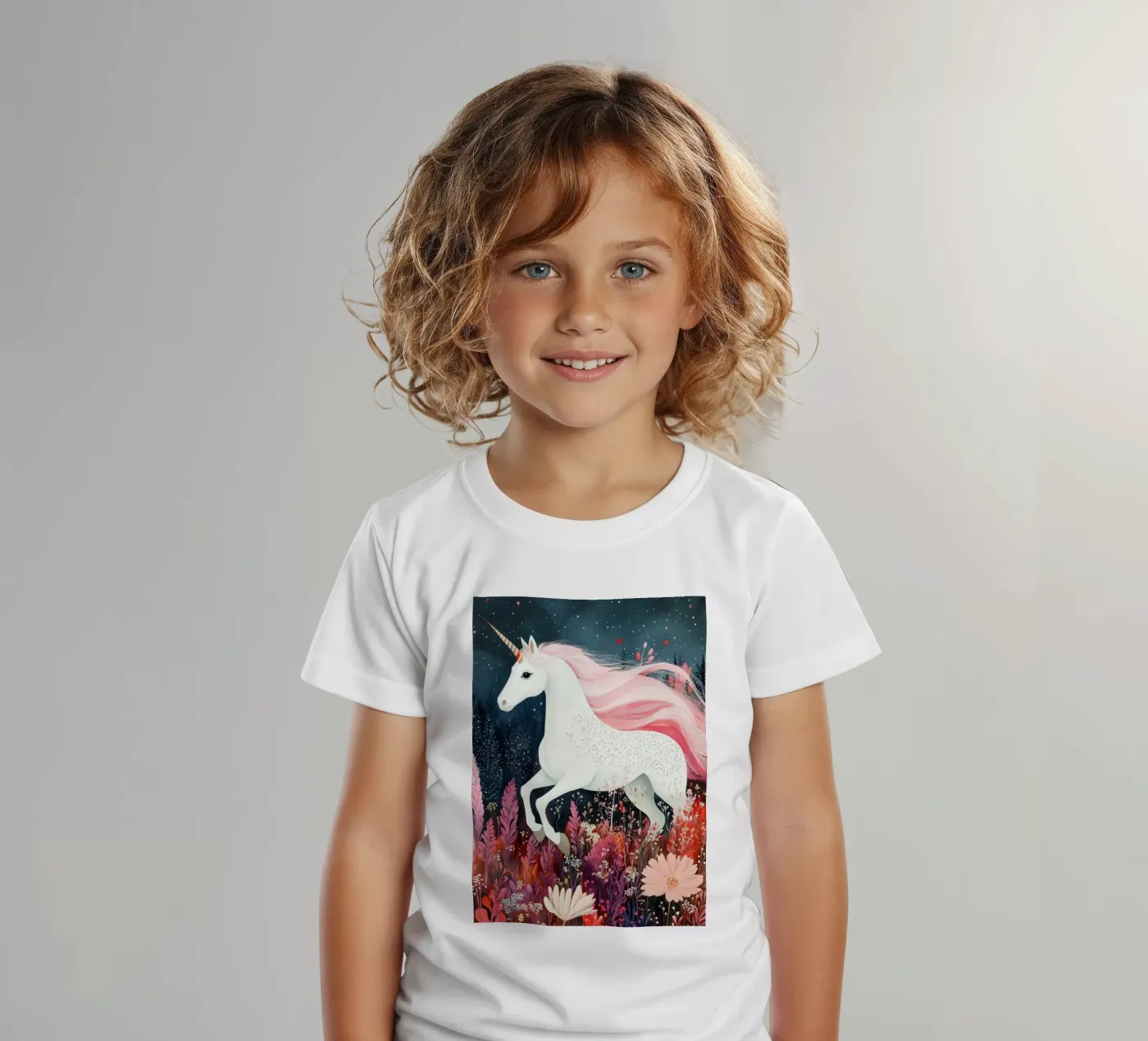 Unicorn t-shirt bambini da Justyna Jaszke JBJart