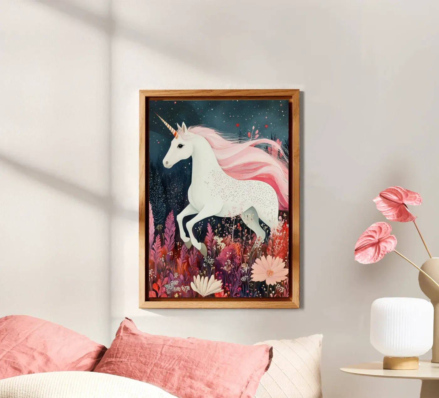 Unicorn alluminio dibond da Justyna Jaszke JBJart