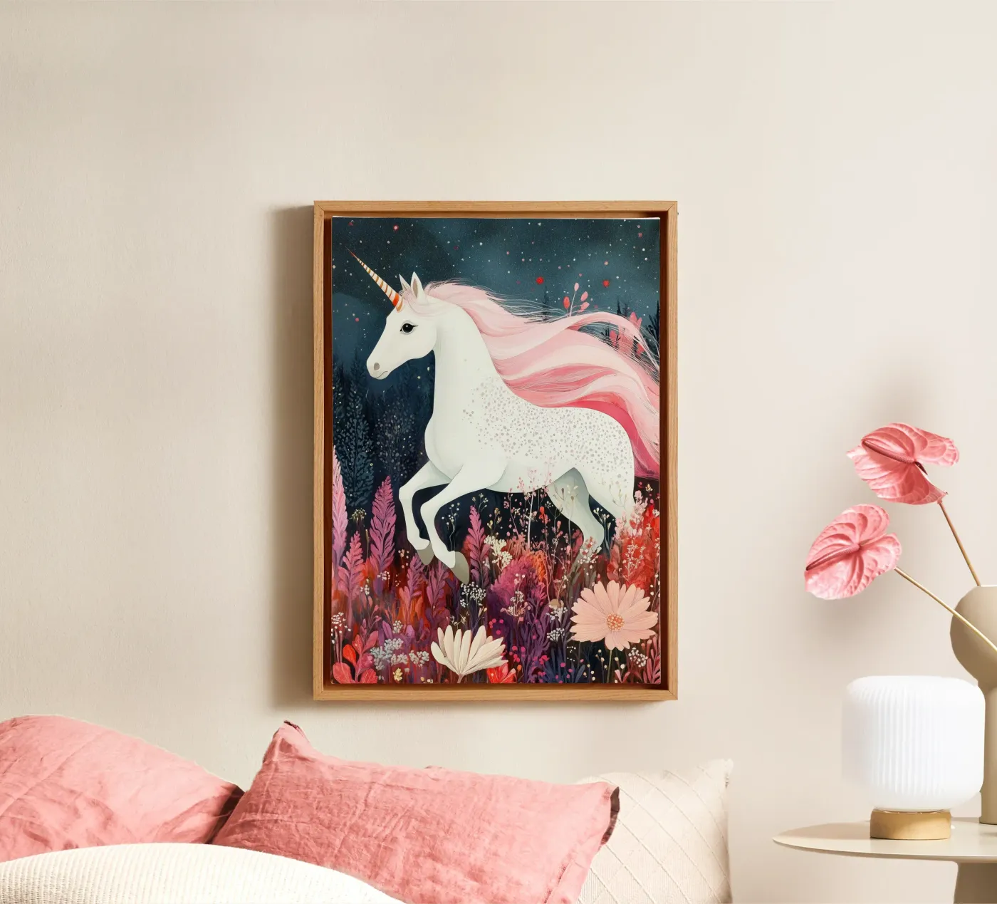 Unicorn tela da Justyna Jaszke JBJart