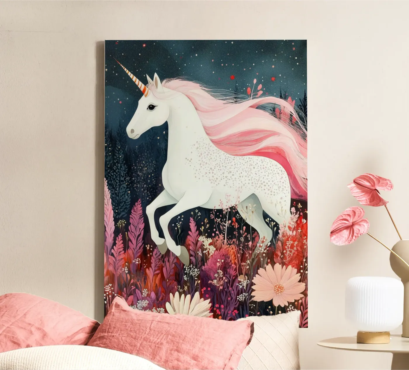 Unicorn tela da Justyna Jaszke JBJart