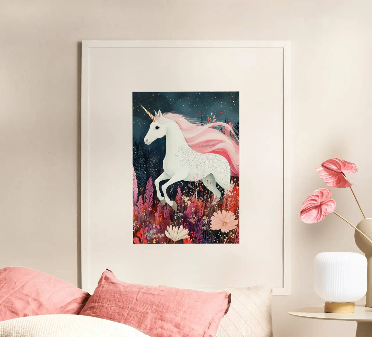 Unicorn poster da Justyna Jaszke JBJart