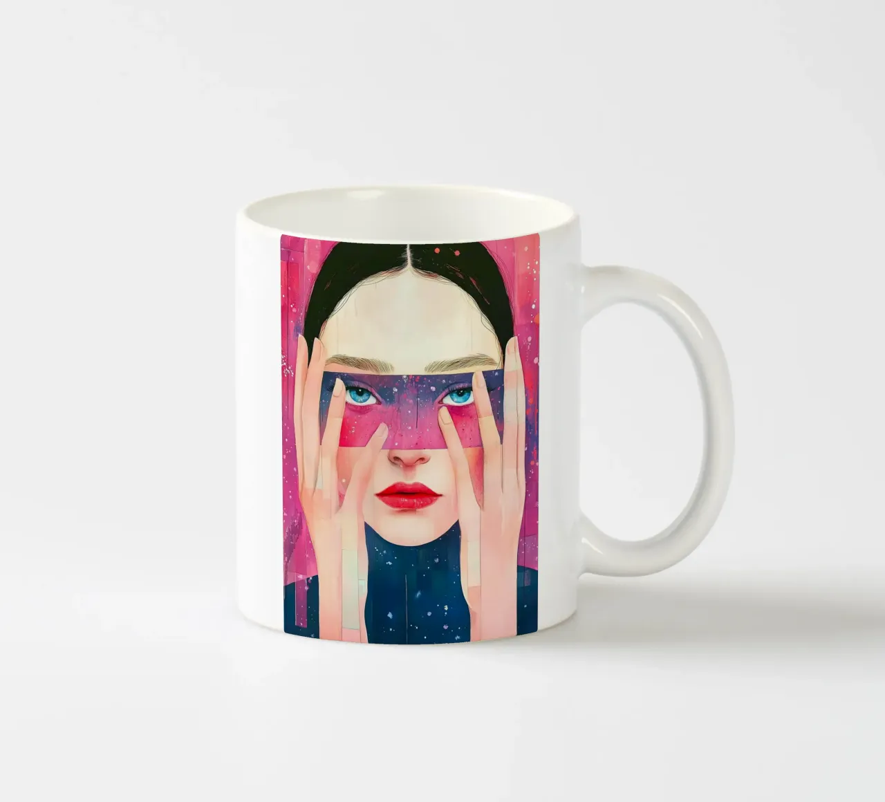 Amare se stessi tazza in ceramica da Justyna Jaszke JBJart
