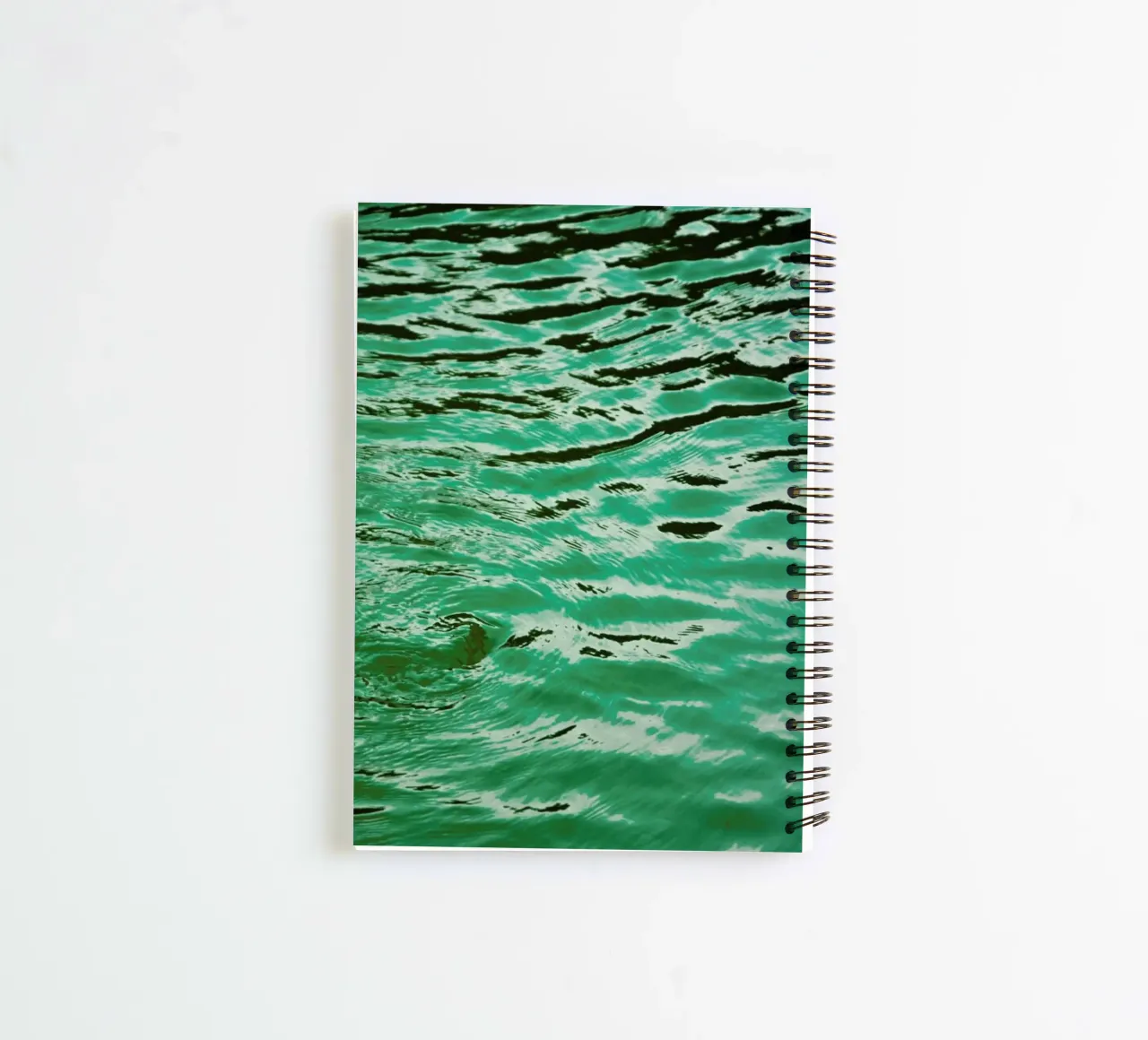 Mint Petrol Blue spiral notebook by Studio Nahili