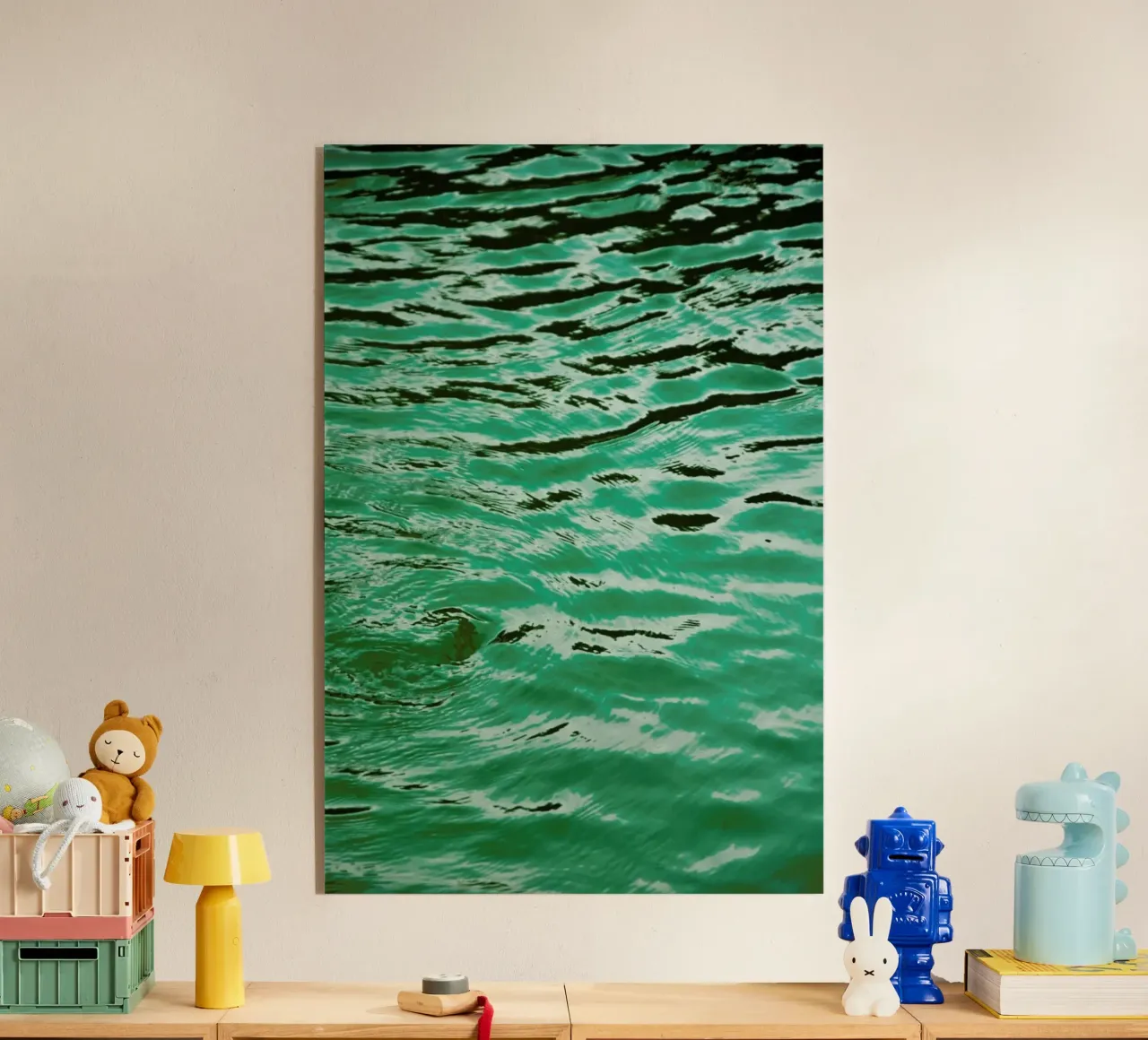 Mint Petrol Blue plexiglass da Studio Nahili