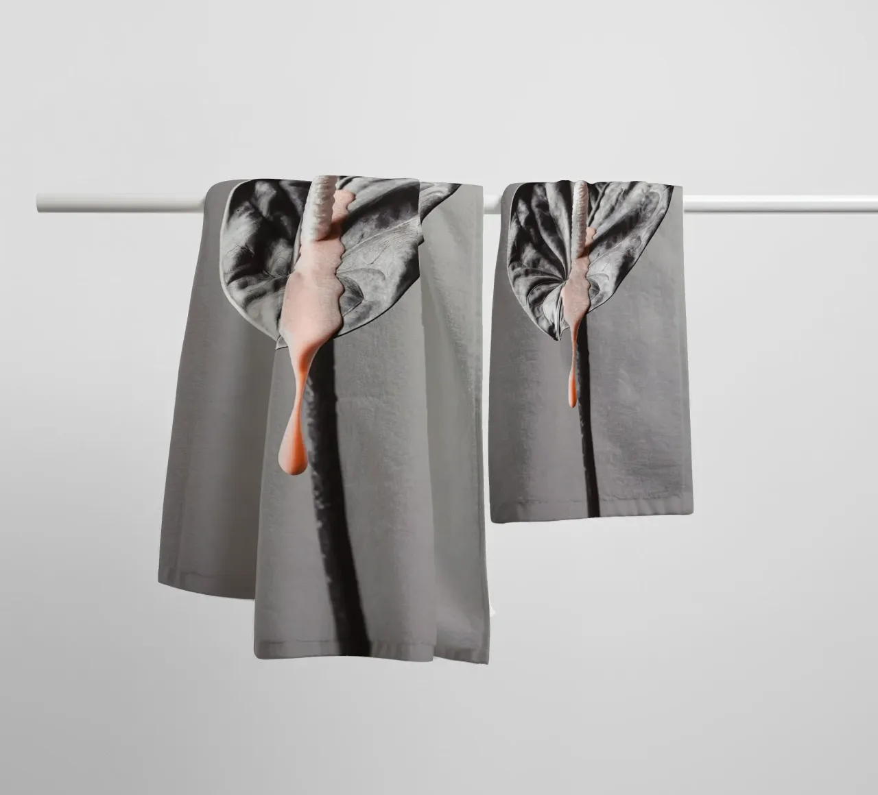 Minimal Bloom asciugamano da bagno da BLICKPUNKT