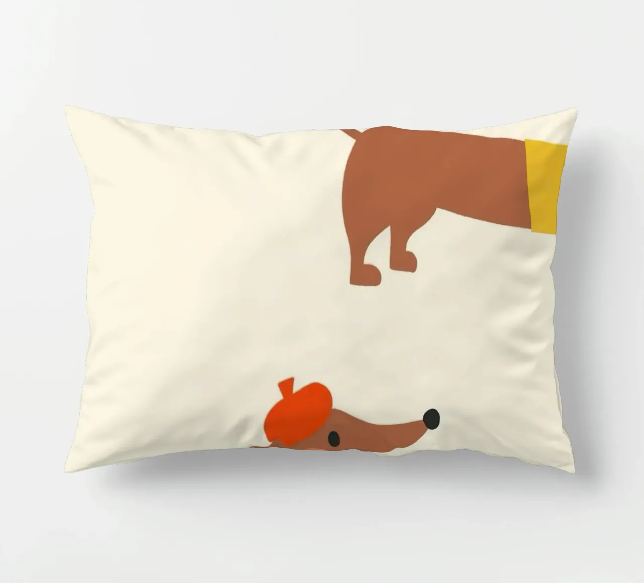 Come in / Hereingedackelt cuscino da Attaboy Dsgn