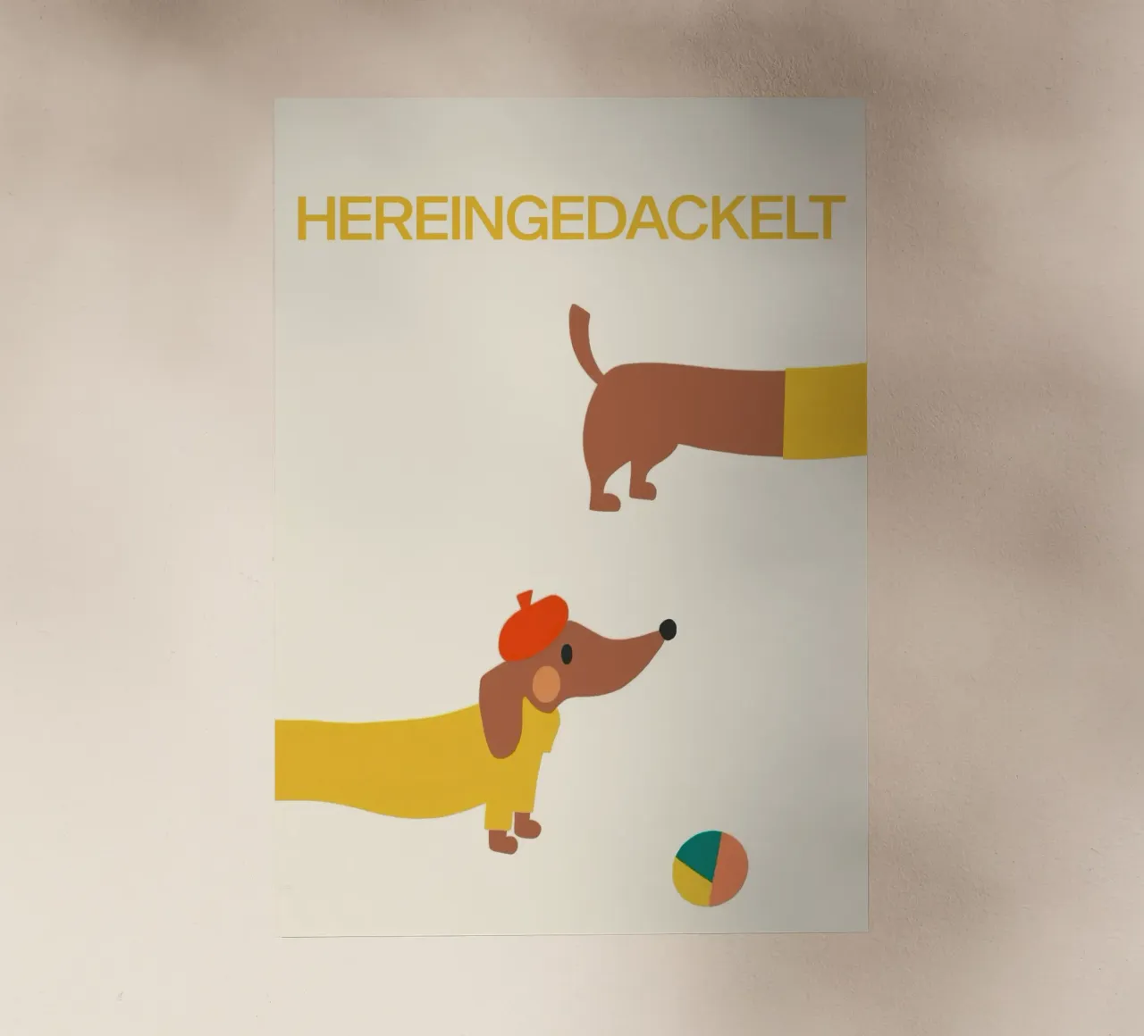 Come in / Hereingedackelt pellicola backlit da Attaboy Dsgn
