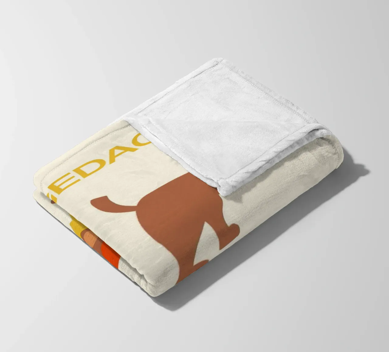 Come in / Hereingedackelt coperta in pile da Attaboy Dsgn
