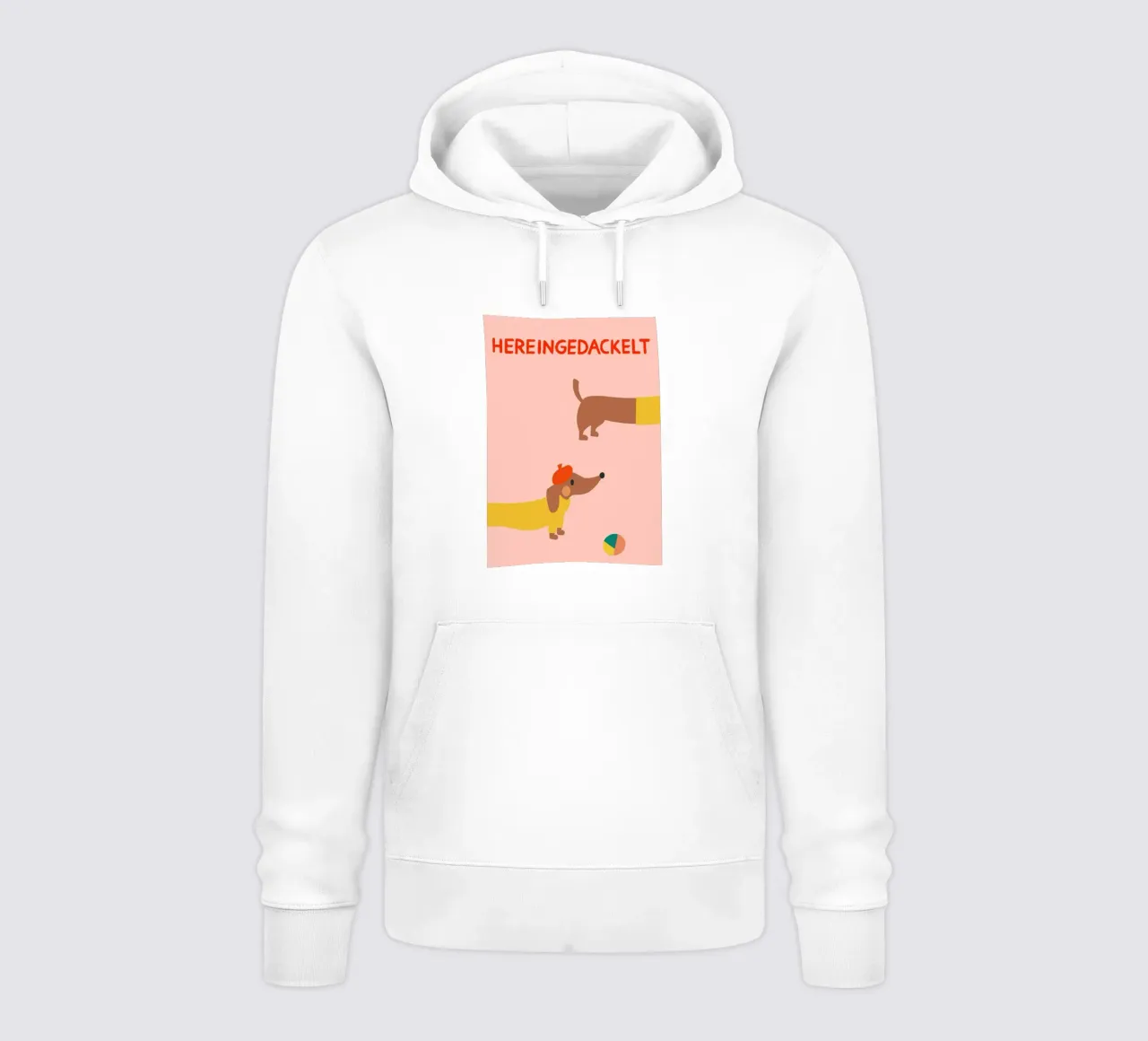 Hereingedackelt felpa con cappuccio da Attaboy Dsgn