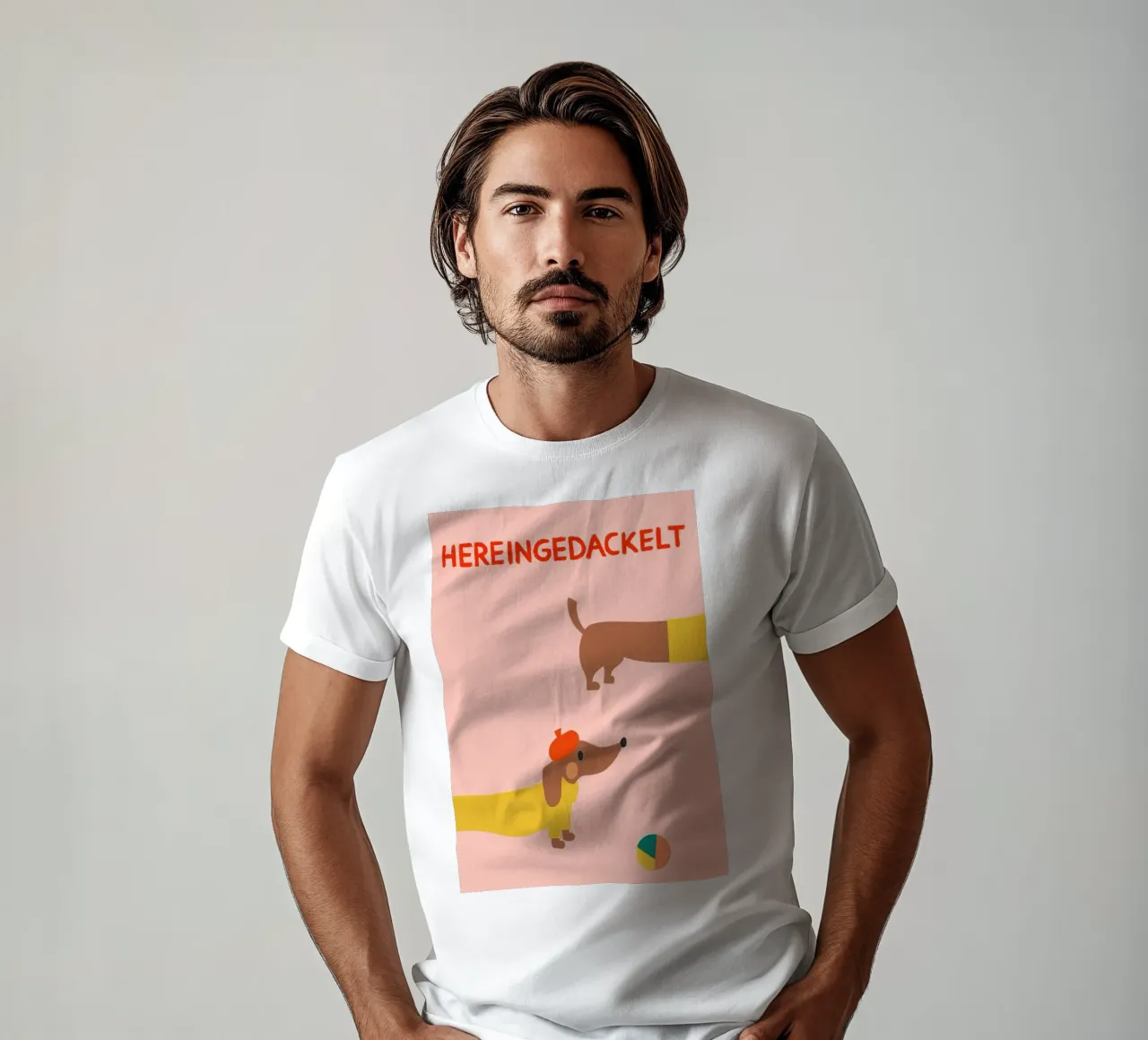 Hereingedackelt t-shirt da Attaboy Dsgn