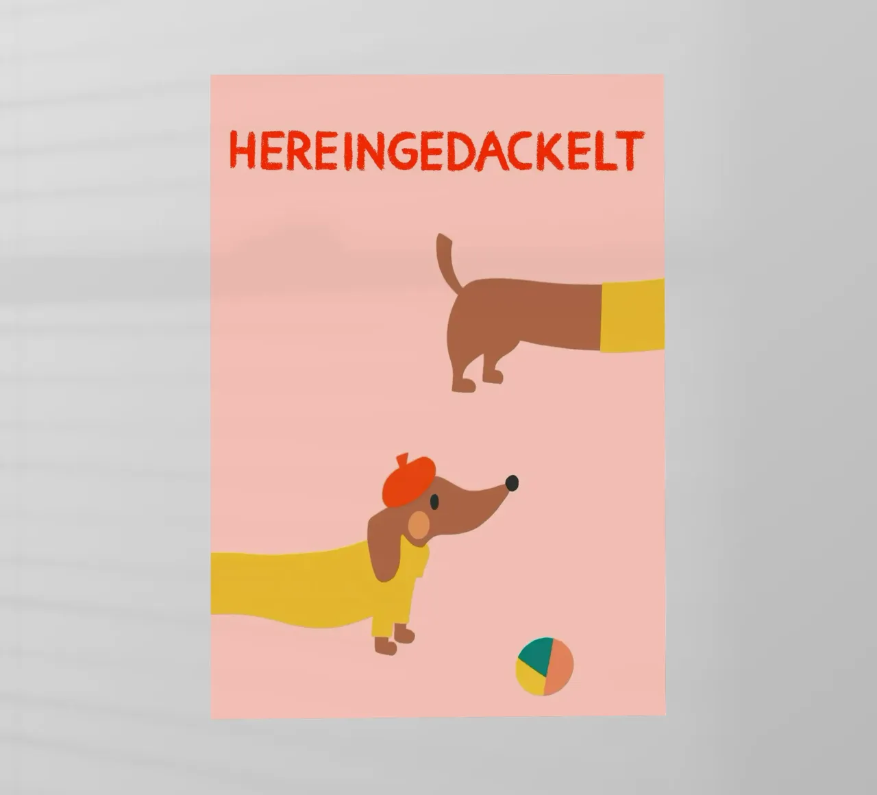 Hereingedackelt pellicola backlit da Attaboy Dsgn
