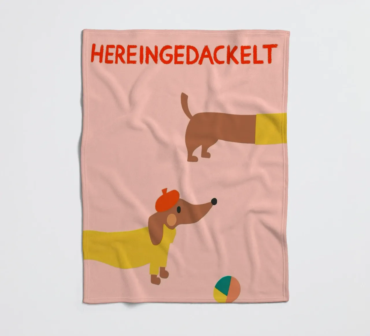 Hereingedackelt coperta in pile da Attaboy Dsgn