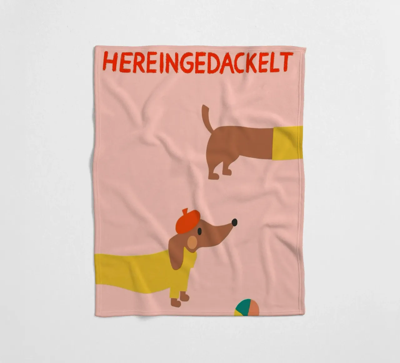 Hereingedackelt coperta in pile da Attaboy Dsgn