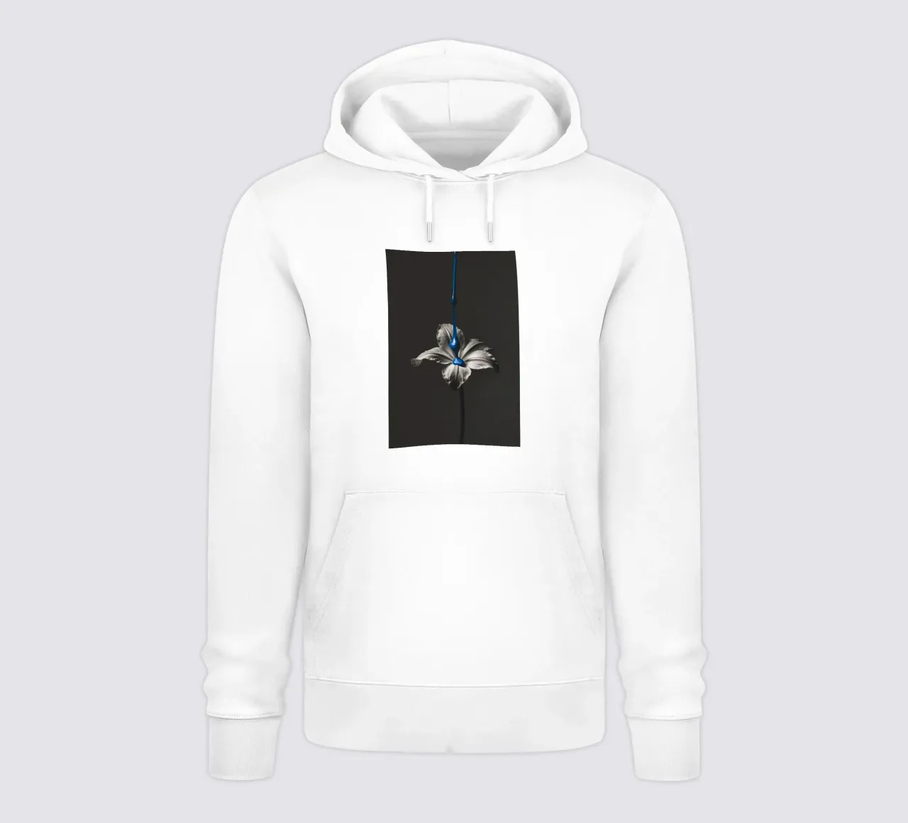 Blue Bloom felpa con cappuccio da BLICKPUNKT