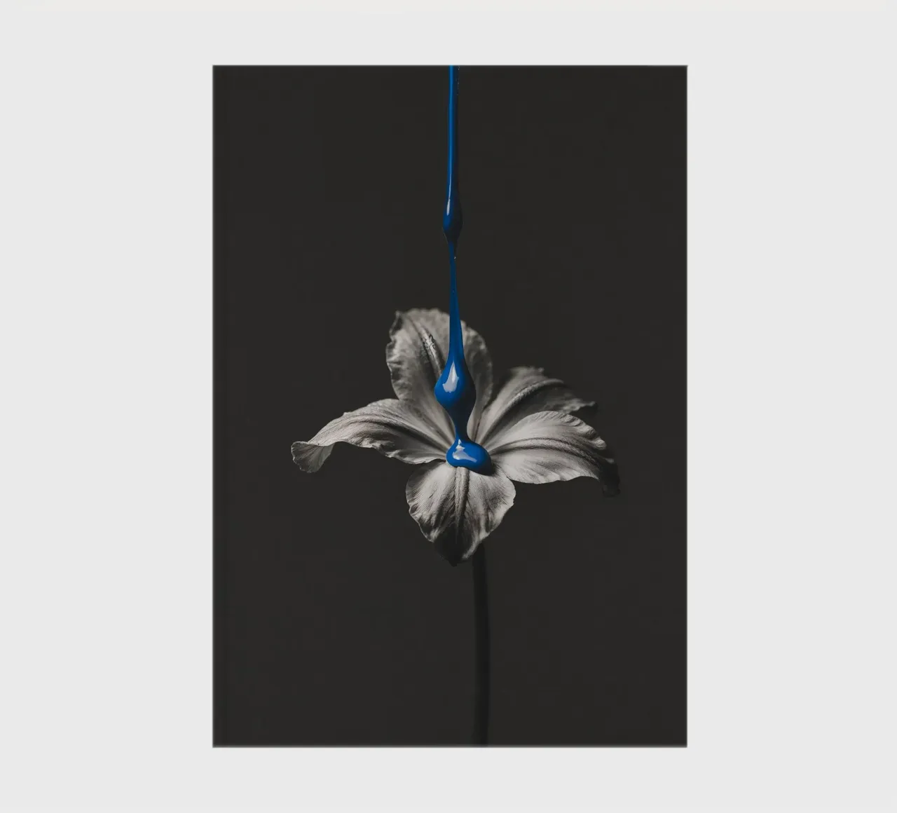 Blue Bloom Notizbuch von BLICKPUNKT