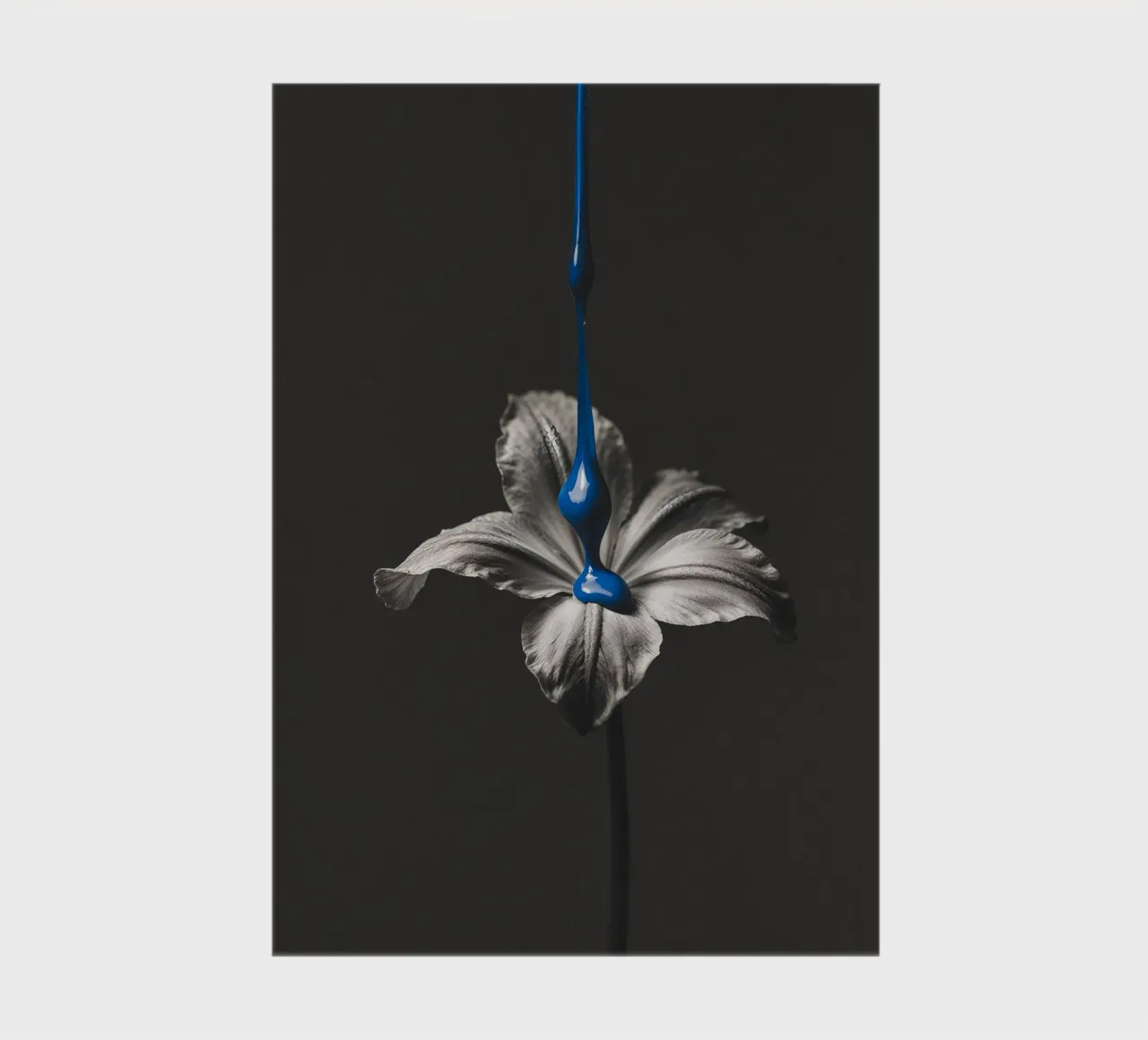 Blue Bloom Notizbuch von BLICKPUNKT
