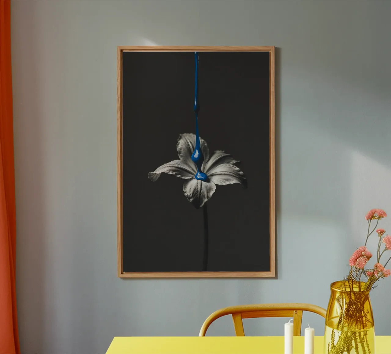 Blue Bloom alluminio dibond da BLICKPUNKT