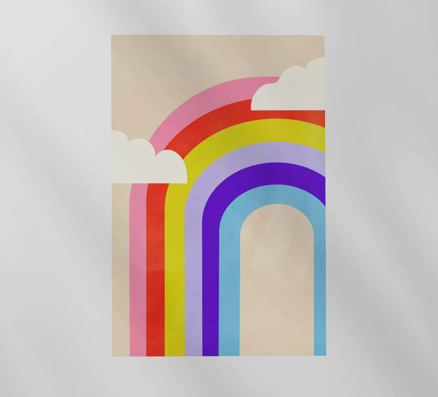 Rainbow and Clouds pellicola backlit da Little Flourishes