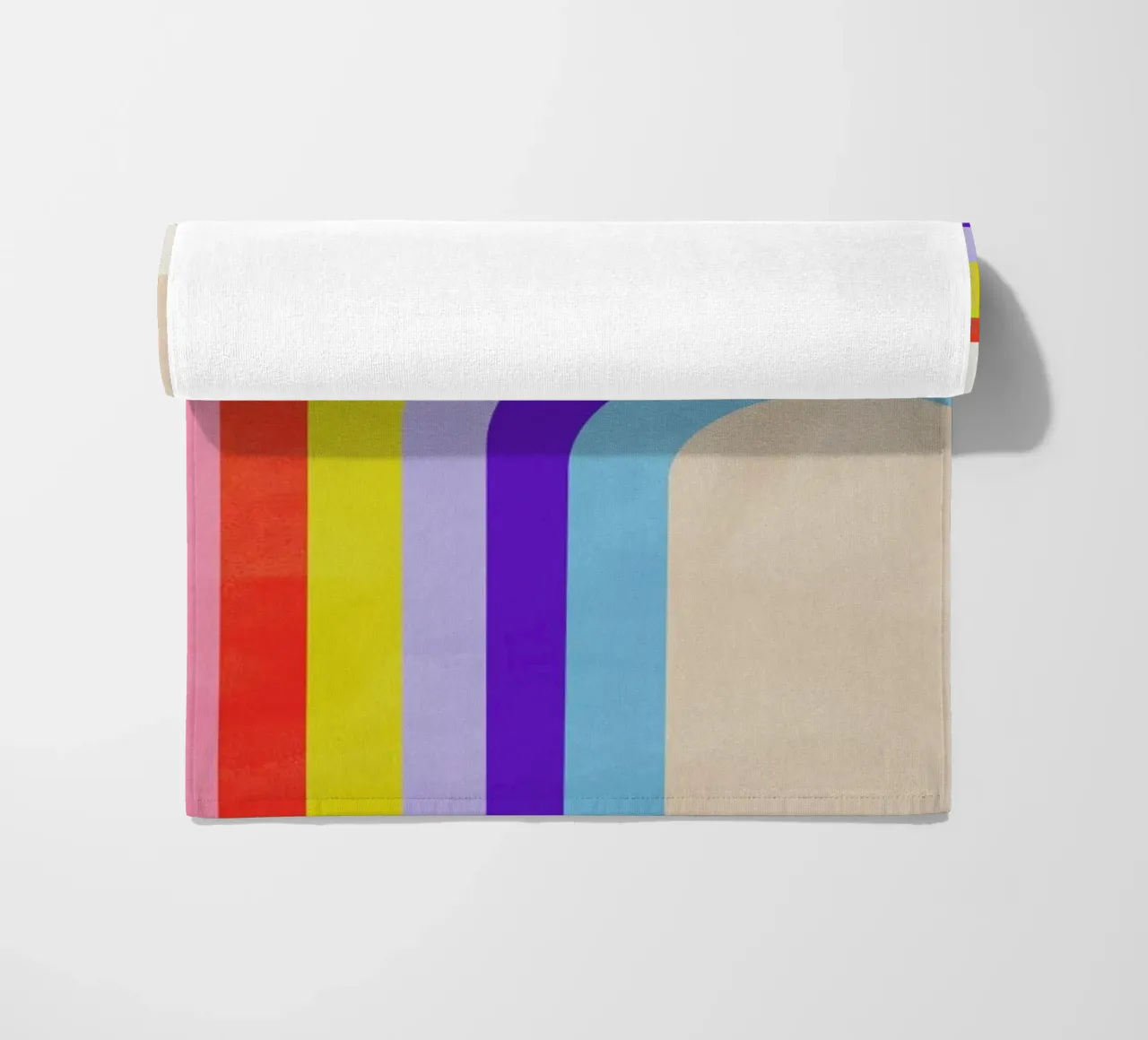 Rainbow and Clouds telo mare da Little Flourishes