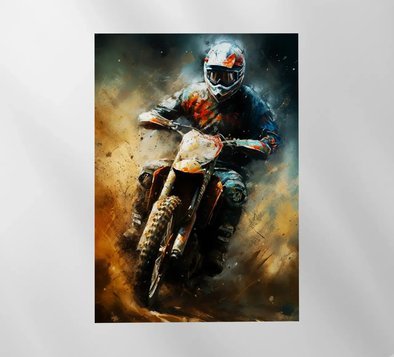 Motocross pellicola backlit da Justyna Jaszke JBJart