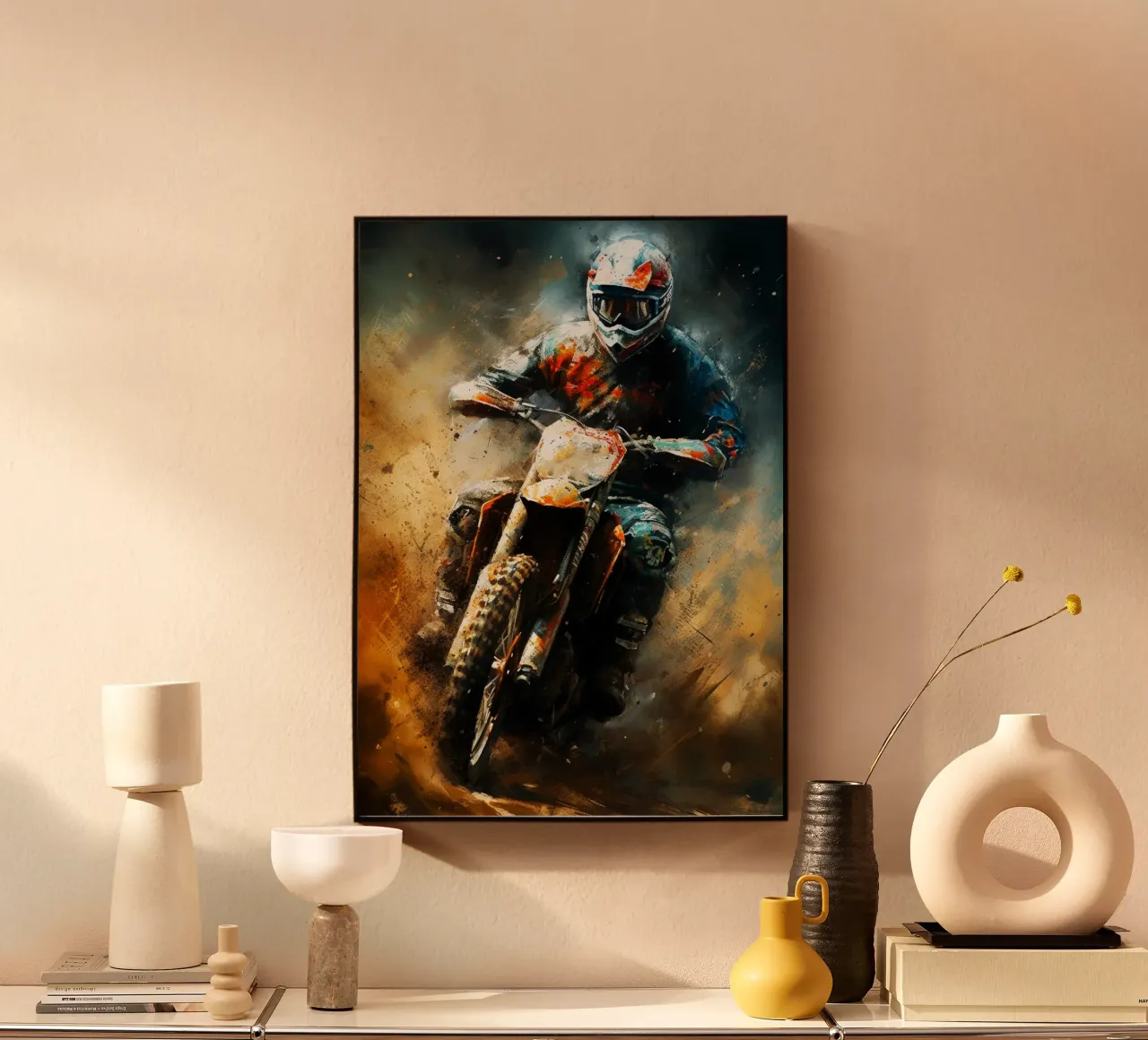 Motocross plexiglass da Justyna Jaszke JBJart