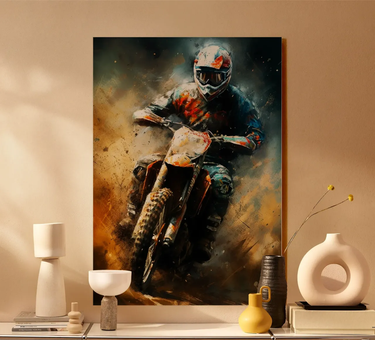 Motocross plexiglass da Justyna Jaszke JBJart