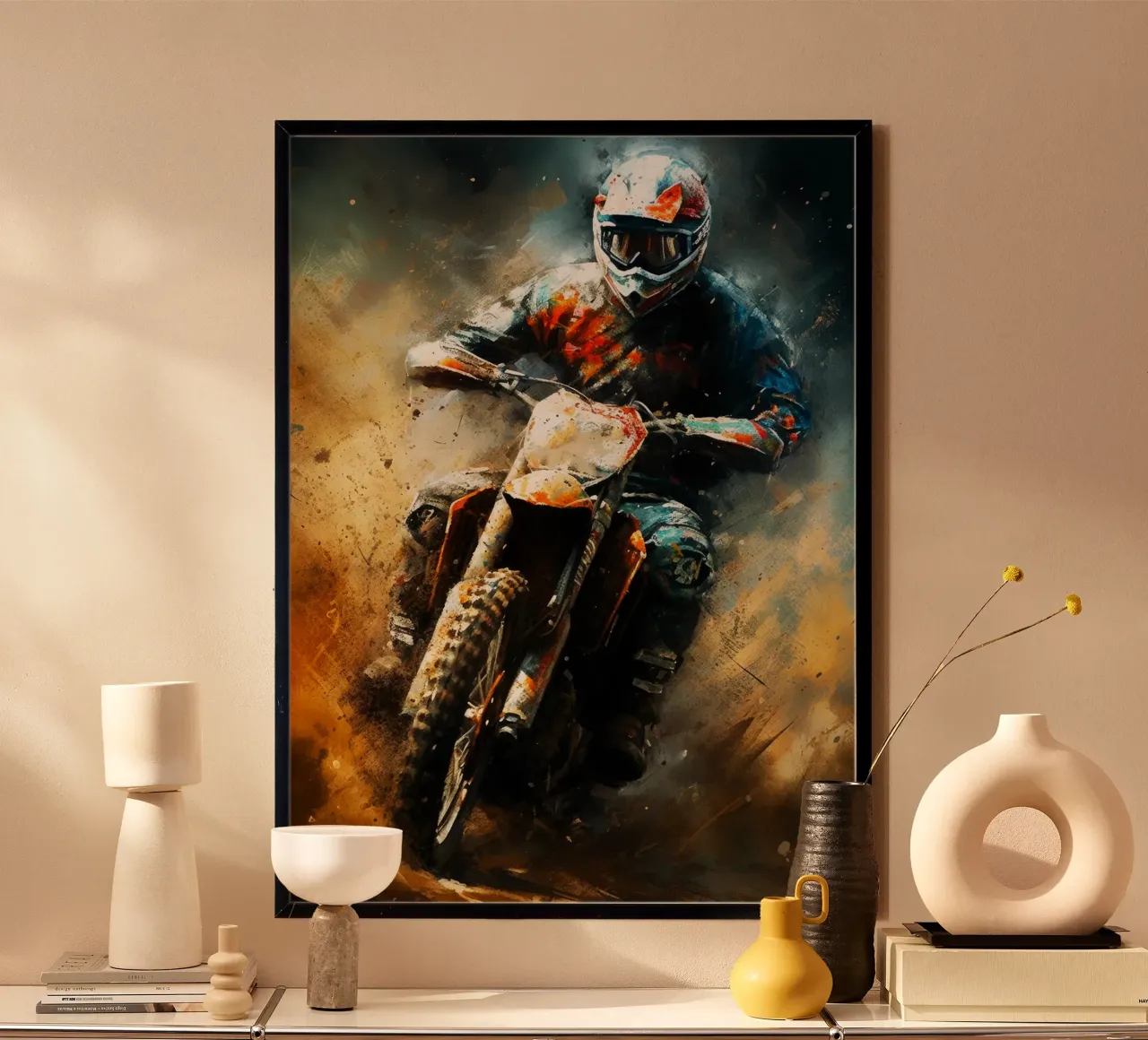 Motocross poster da Justyna Jaszke JBJart