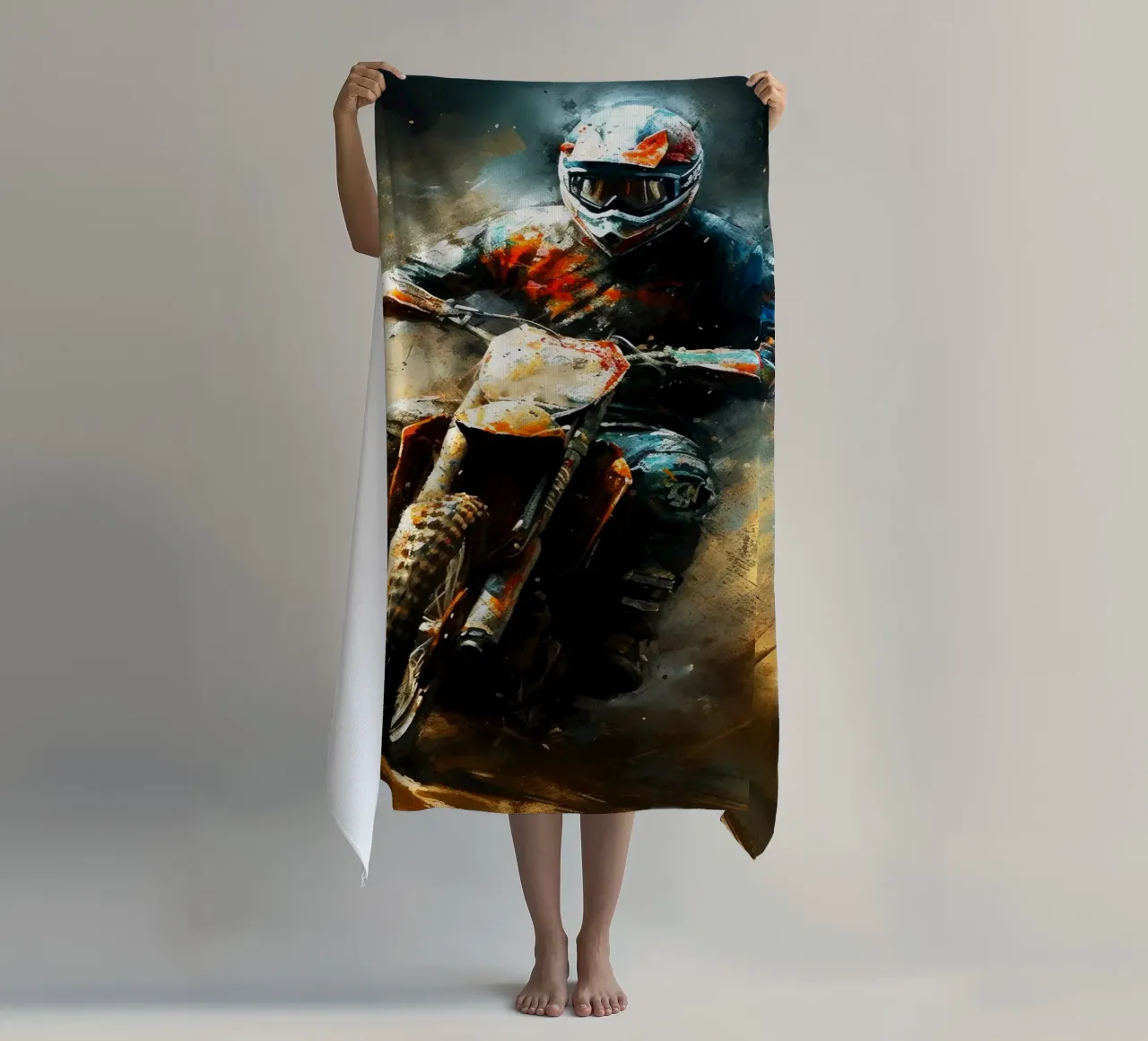 Motocross telo mare da Justyna Jaszke JBJart