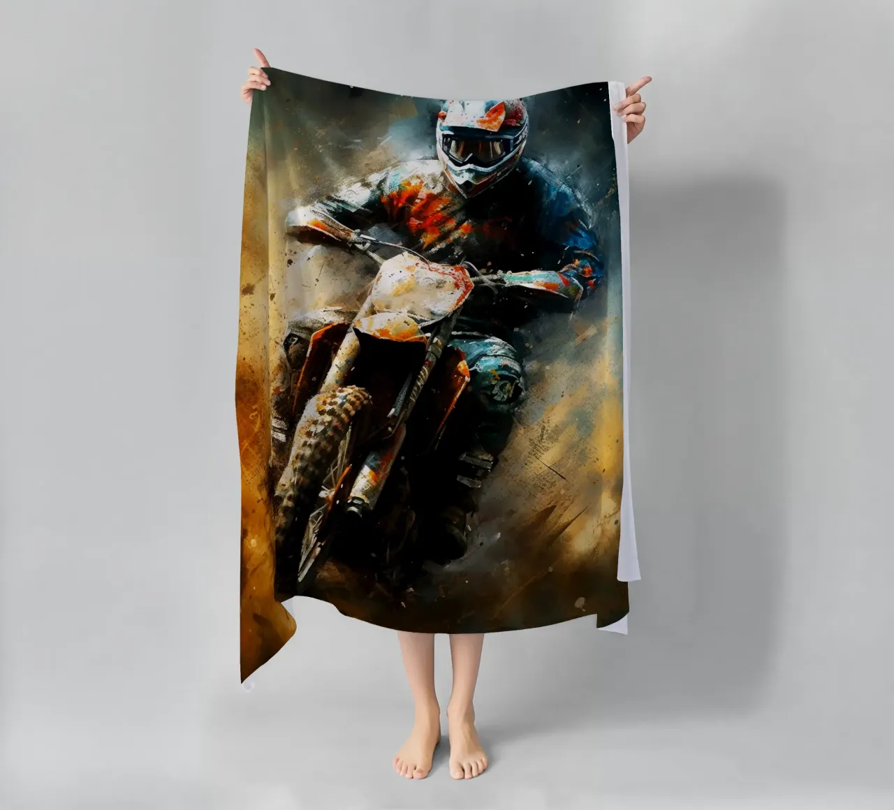 Motocross telo mare da Justyna Jaszke JBJart