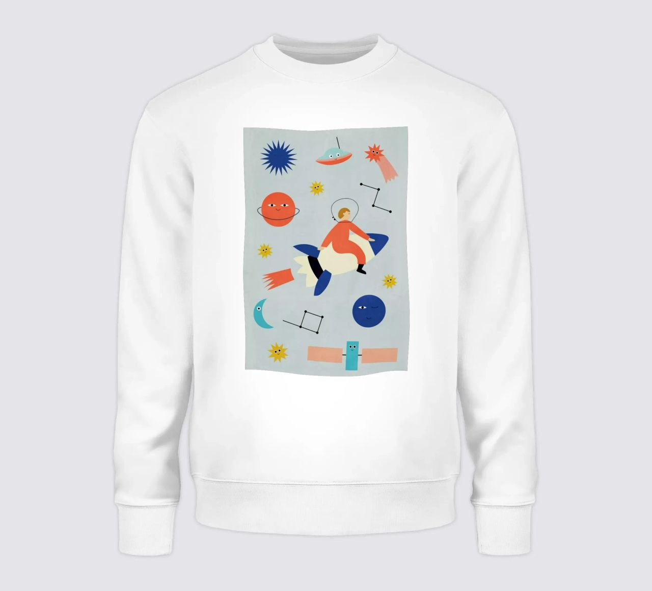 Friends in Space felpa da Little Flourishes