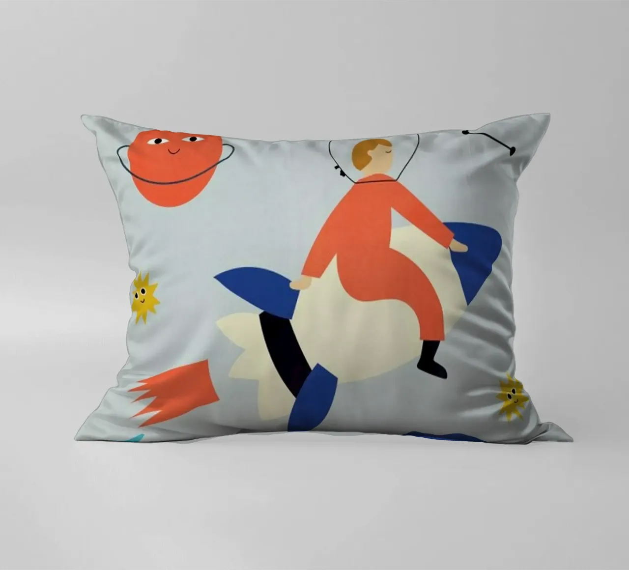 Friends in Space cuscino da Little Flourishes