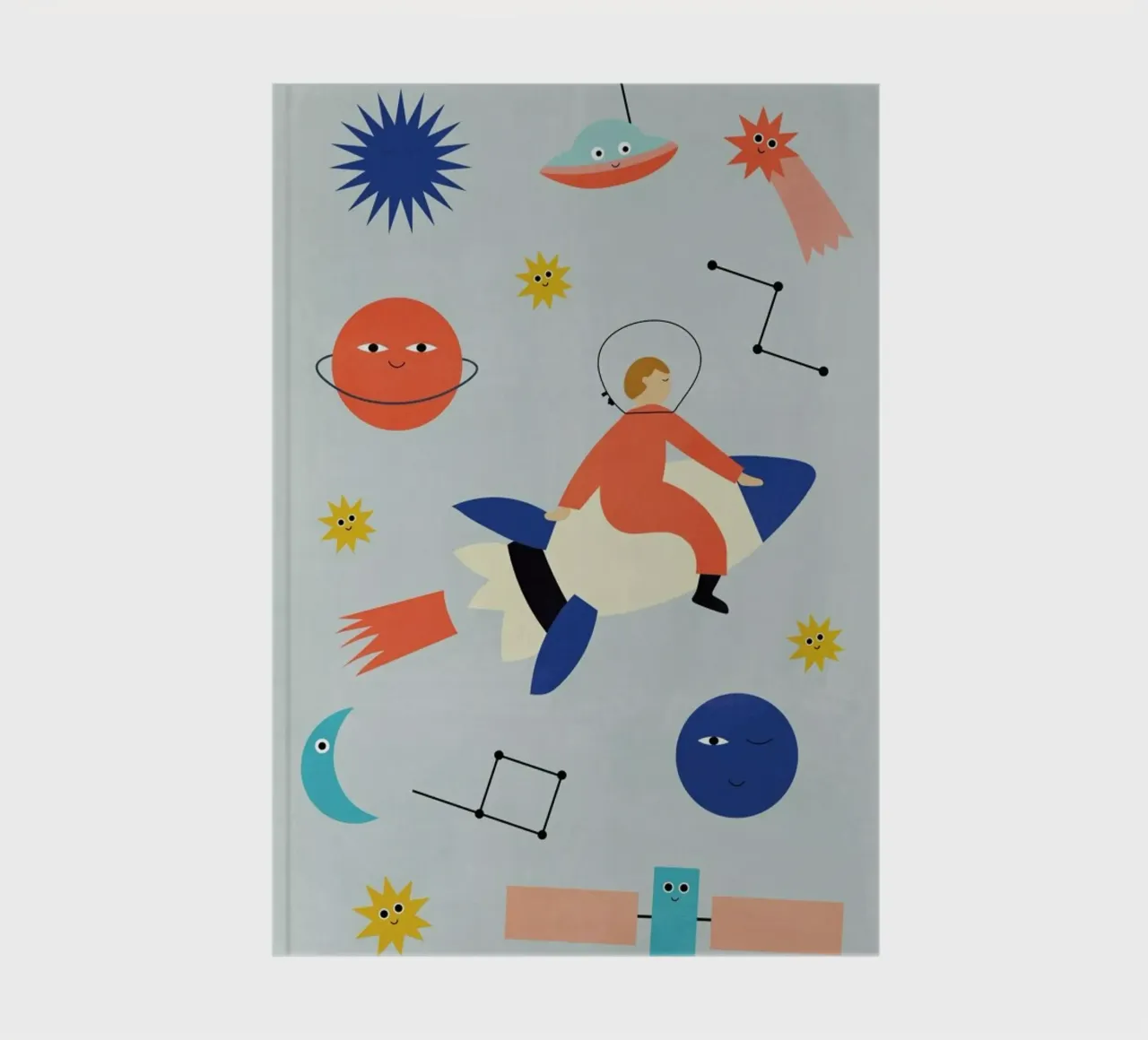 Friends in Space carnet de notes de Little Flourishes