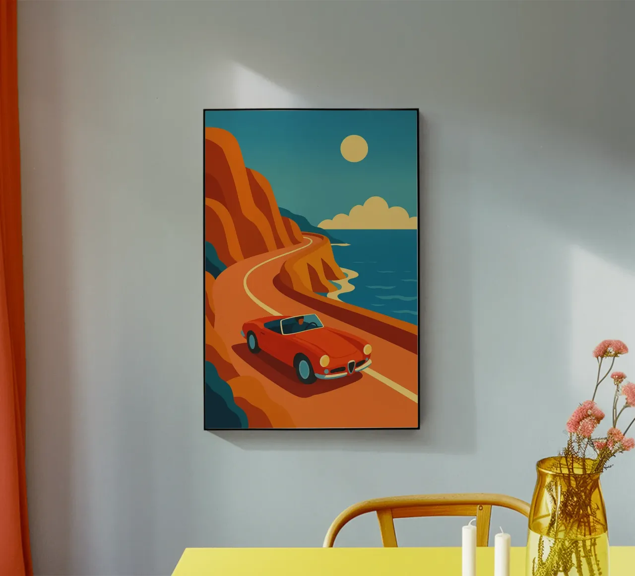 Sunlit Coastal Convertible plexiglass da Mosaic Dialogue