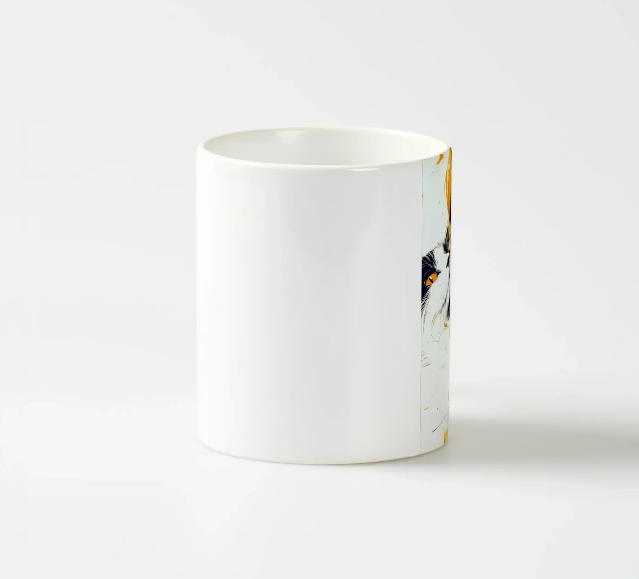 Ti amo gattino 6 tazza in ceramica da Justyna Jaszke JBJart