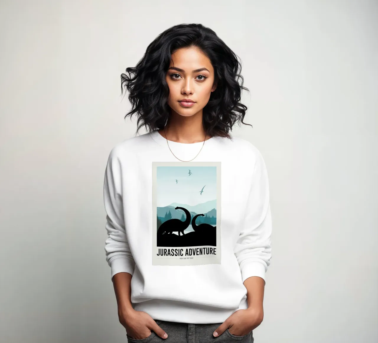 Jurassic Adventure I sudadera de daylight design studio
