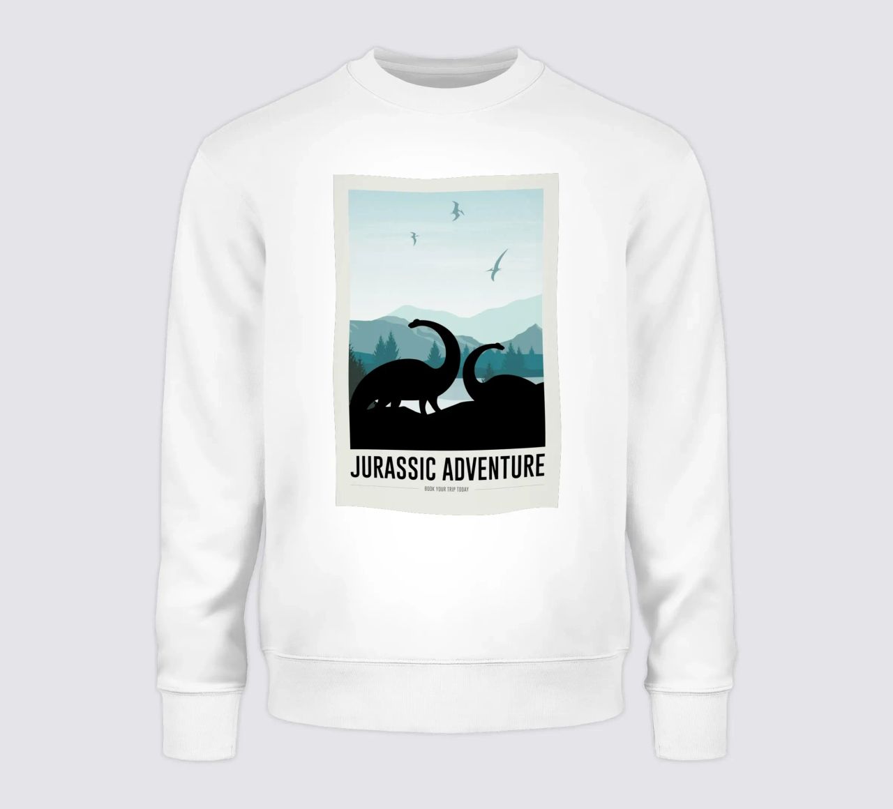 Jurassic Adventure I sweatshirt by daylight design studio