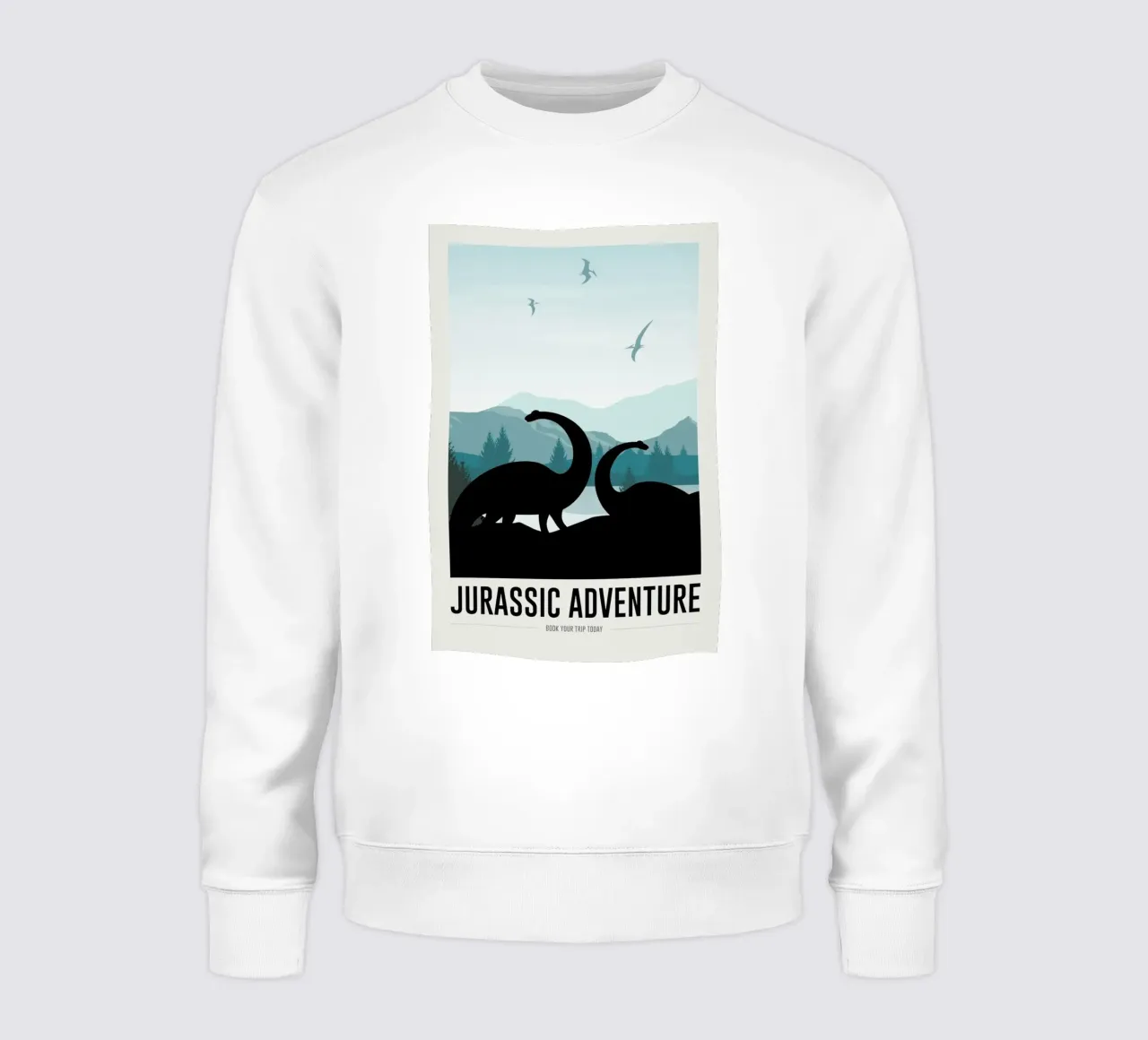 Jurassic Adventure I sweatshirt by daylight design studio