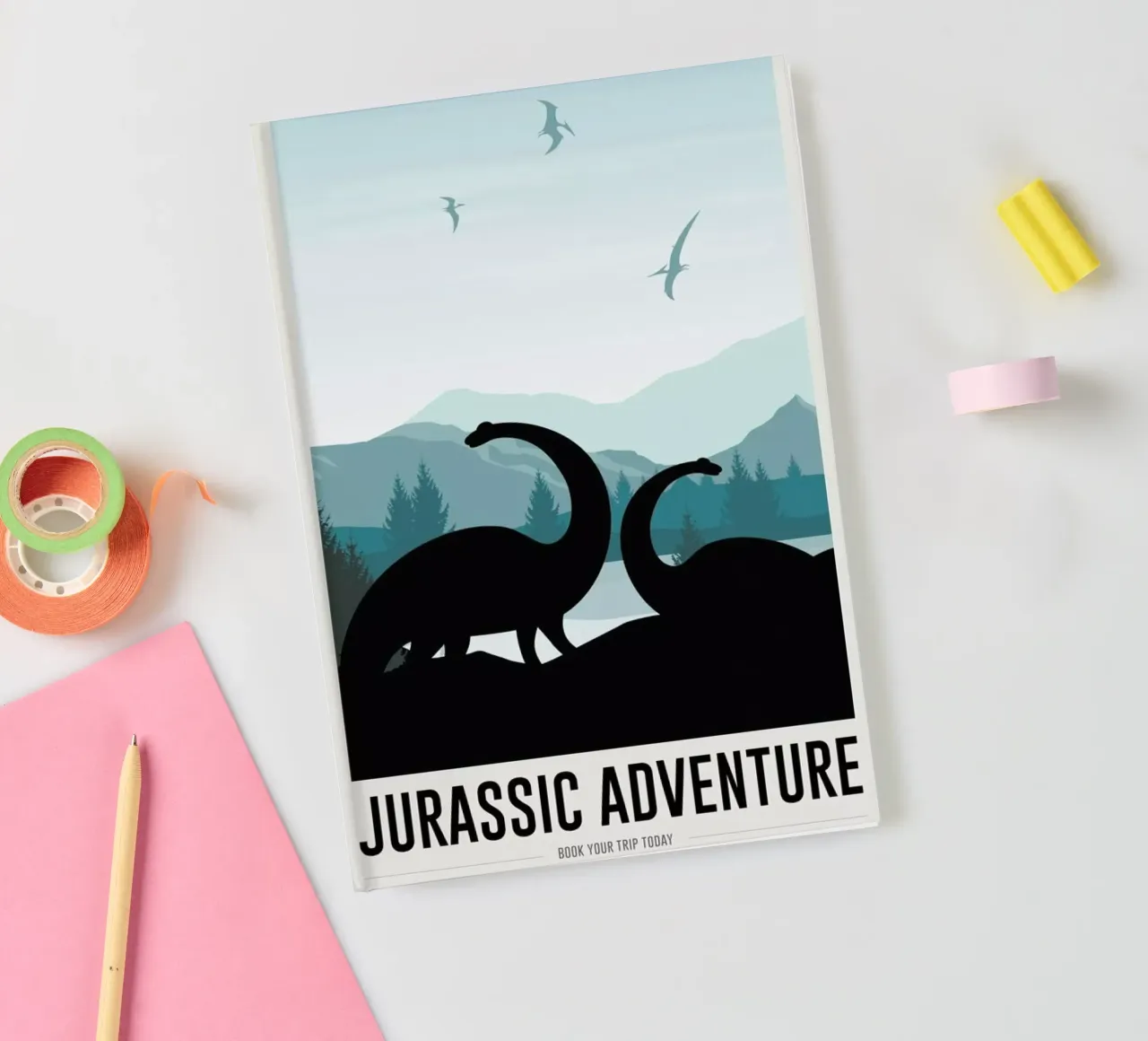 Jurassic Adventure I notitieboek van daylight design studio