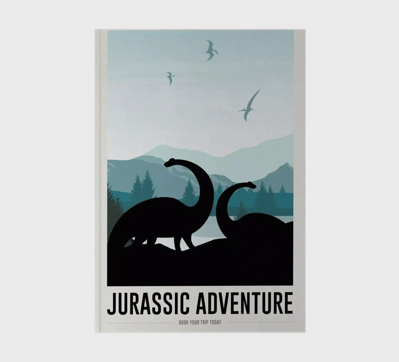 Jurassic Adventure I notebook by daylight design studio