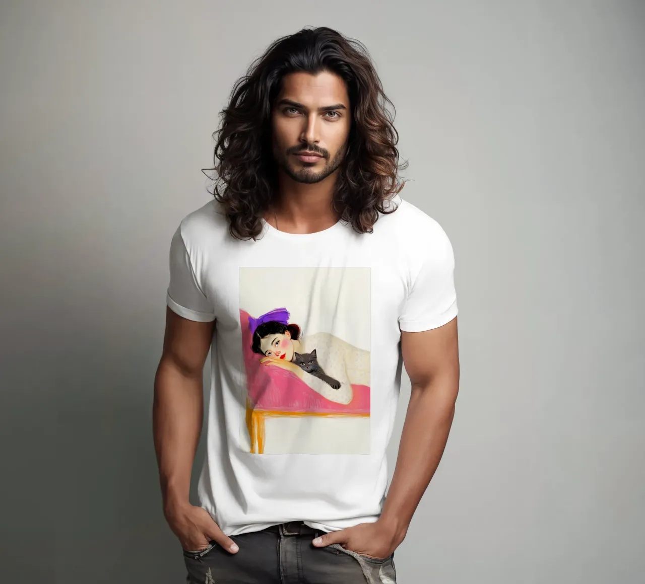 Ti amo gattino 11 t-shirt da Justyna Jaszke JBJart