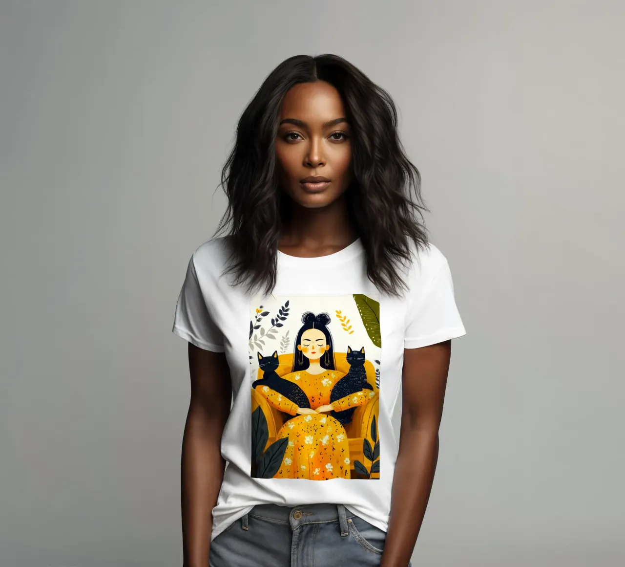 Ti amo gattino 13 t-shirt da donna da Justyna Jaszke JBJart