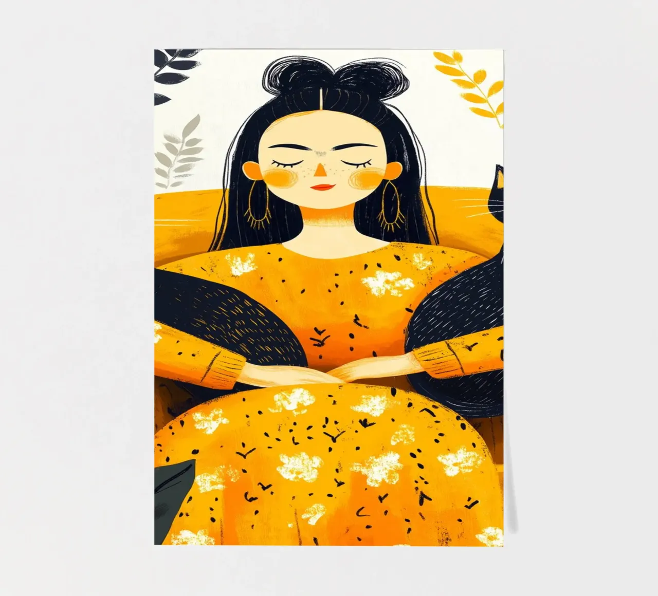 Ich liebe dich, Kitty 13 Stickerbogen von Justyna Jaszke JBJart