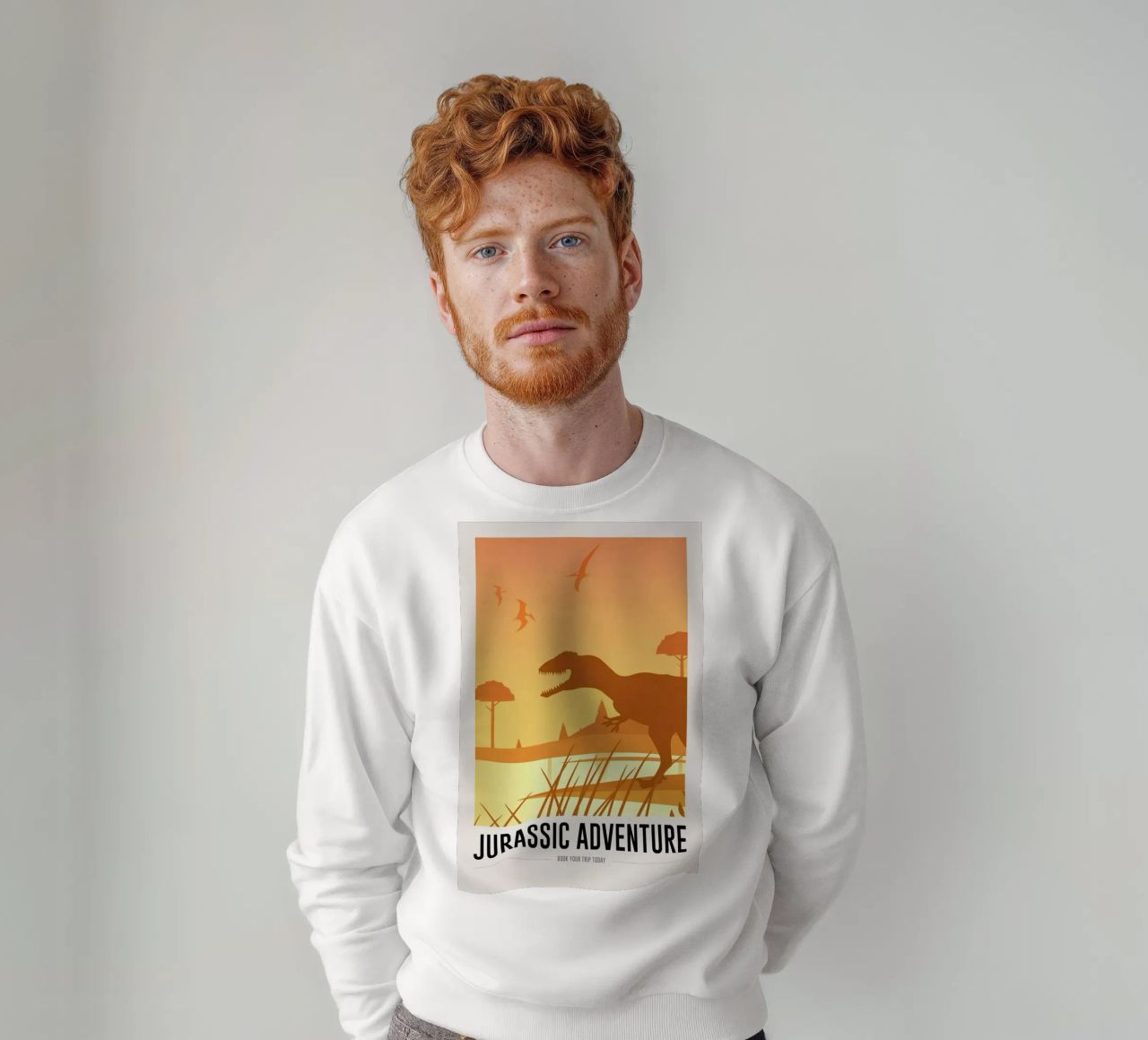 Jurassic Adventure III sweatshirt by daylight design studio