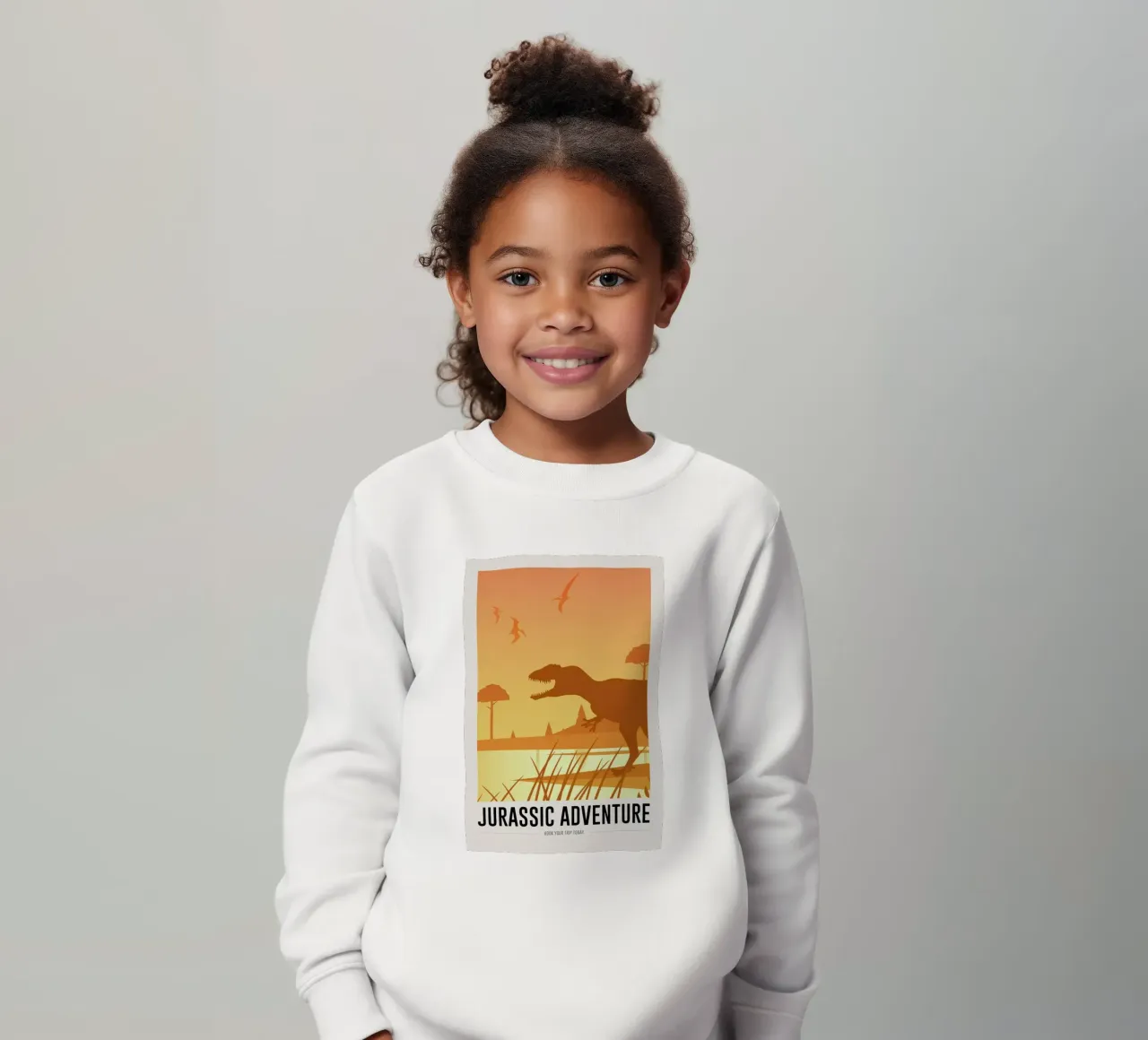Jurassic Adventure III felpa bambino da daylight design studio